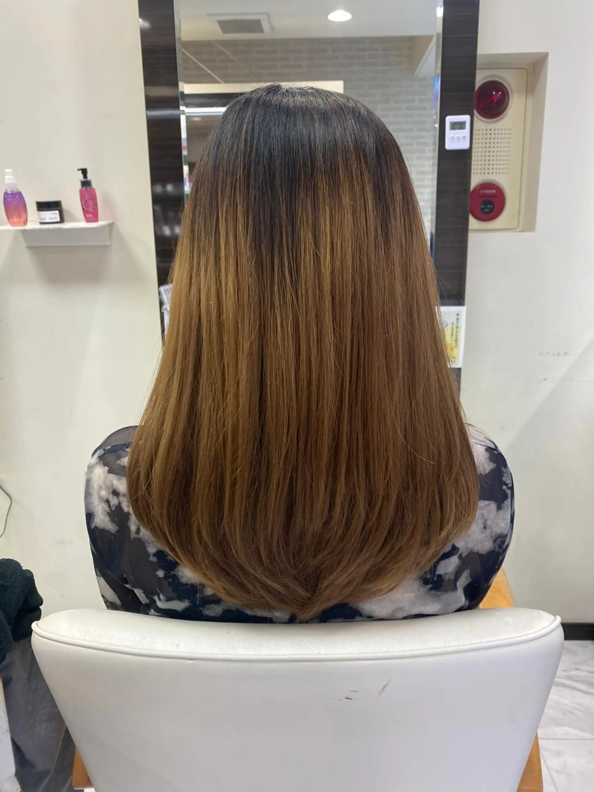 ロング レイヤーカット シャギー 目黒 碧人のヘアスタイル