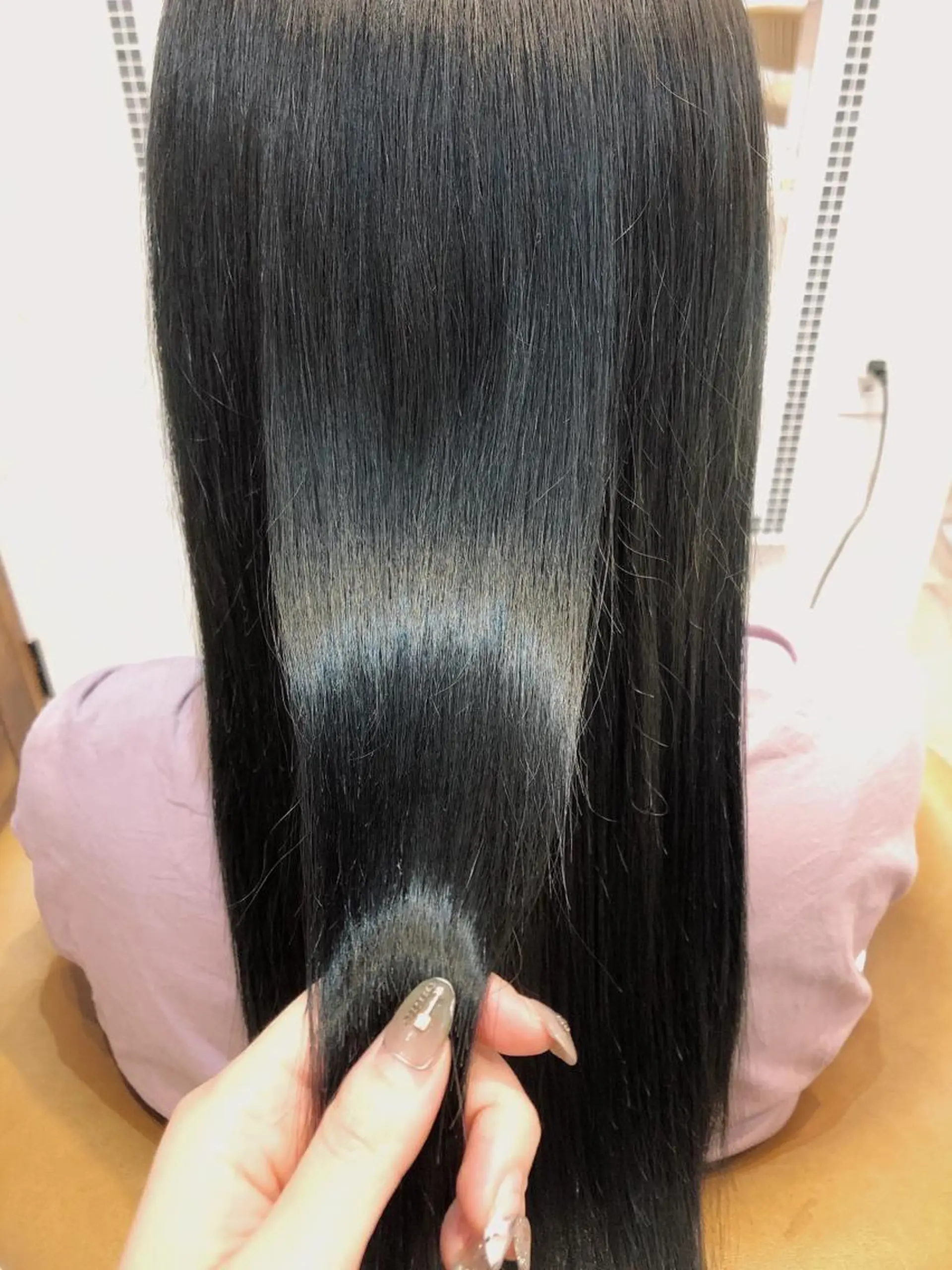 ミディアム カット ヘアカラー トリートメント 代表山口ひな 髪質改善のプロのヘアスタイル