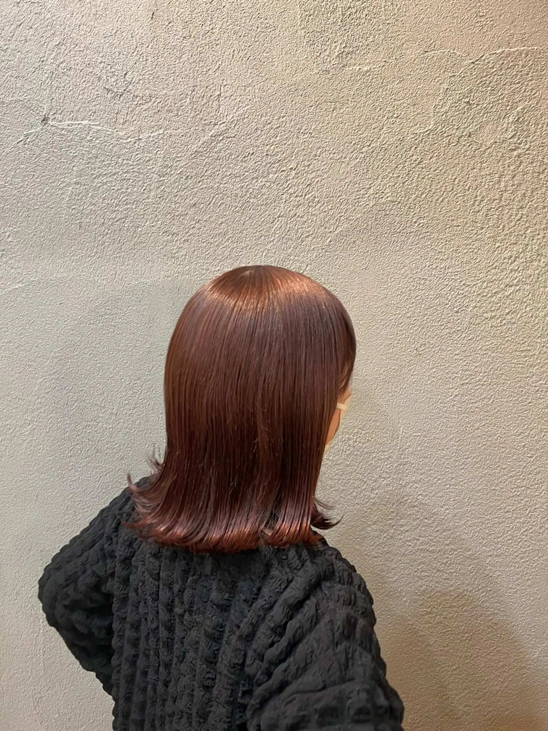 ミディアム カラー 目黒 彩花のヘアスタイル