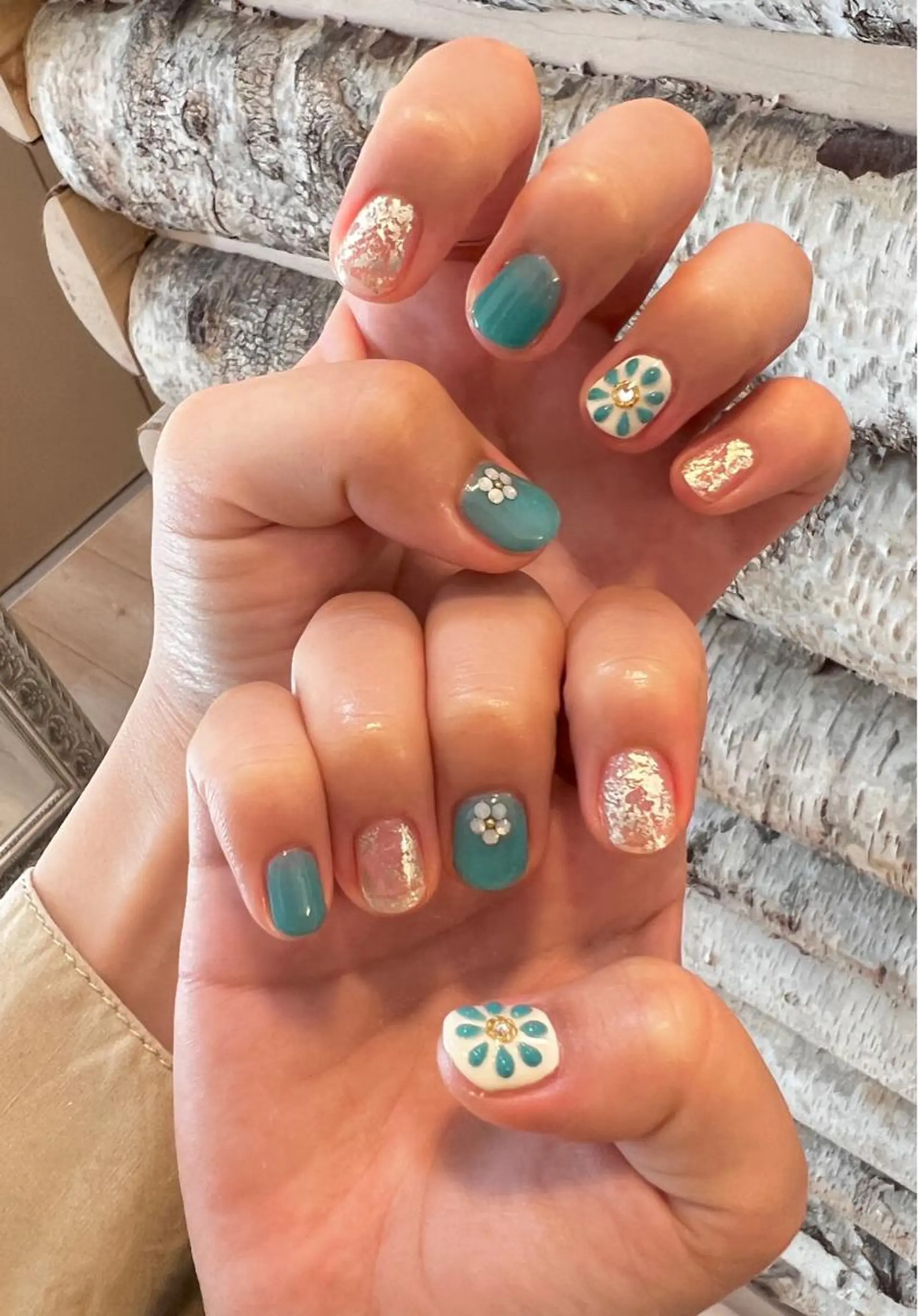 ネイル いちじゅう あおいのネイルデザイン