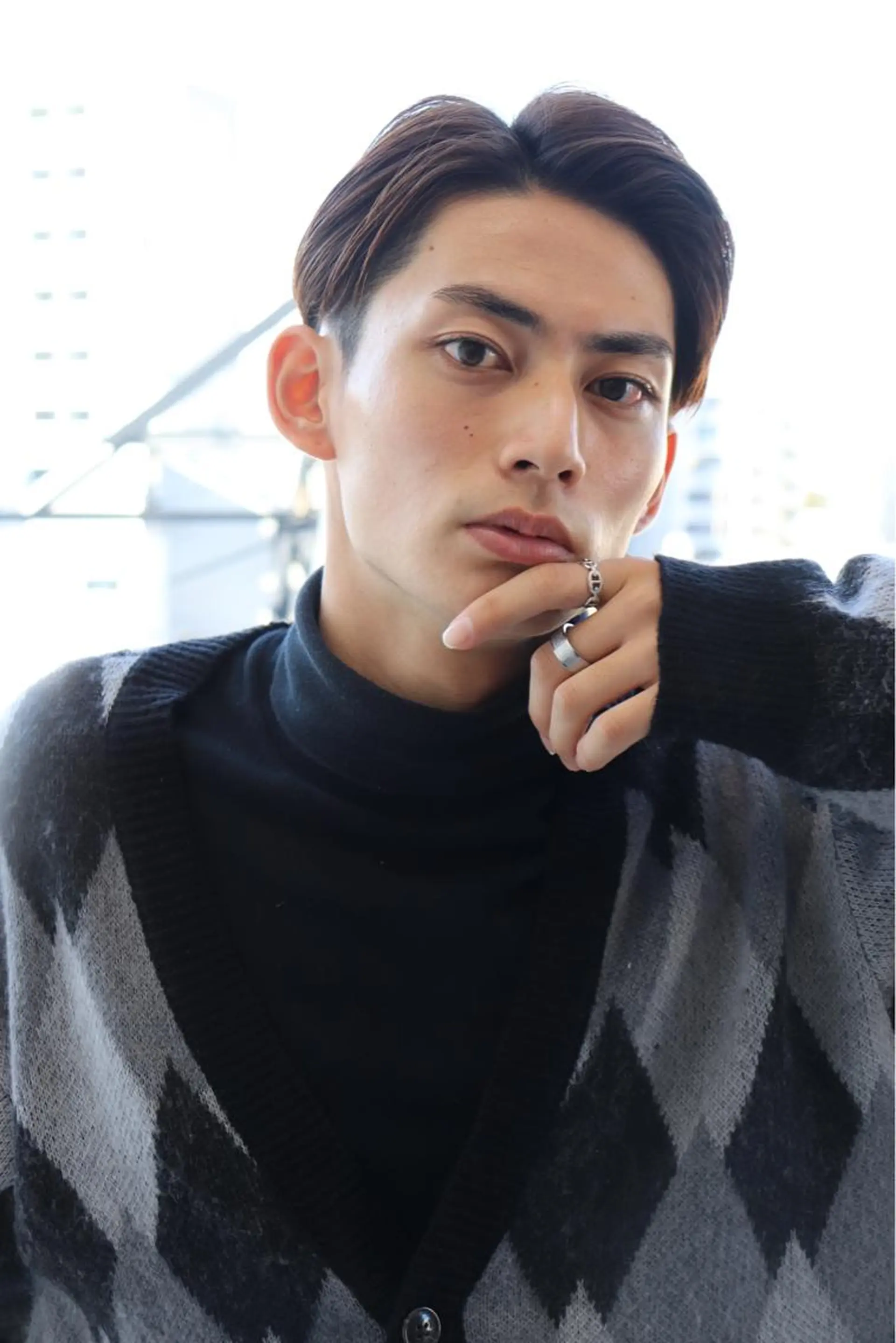 カラー メンズ ビジネス DUMBO所属・【完全マンツー 恵比寿】佐藤 翔のヘアスタイル