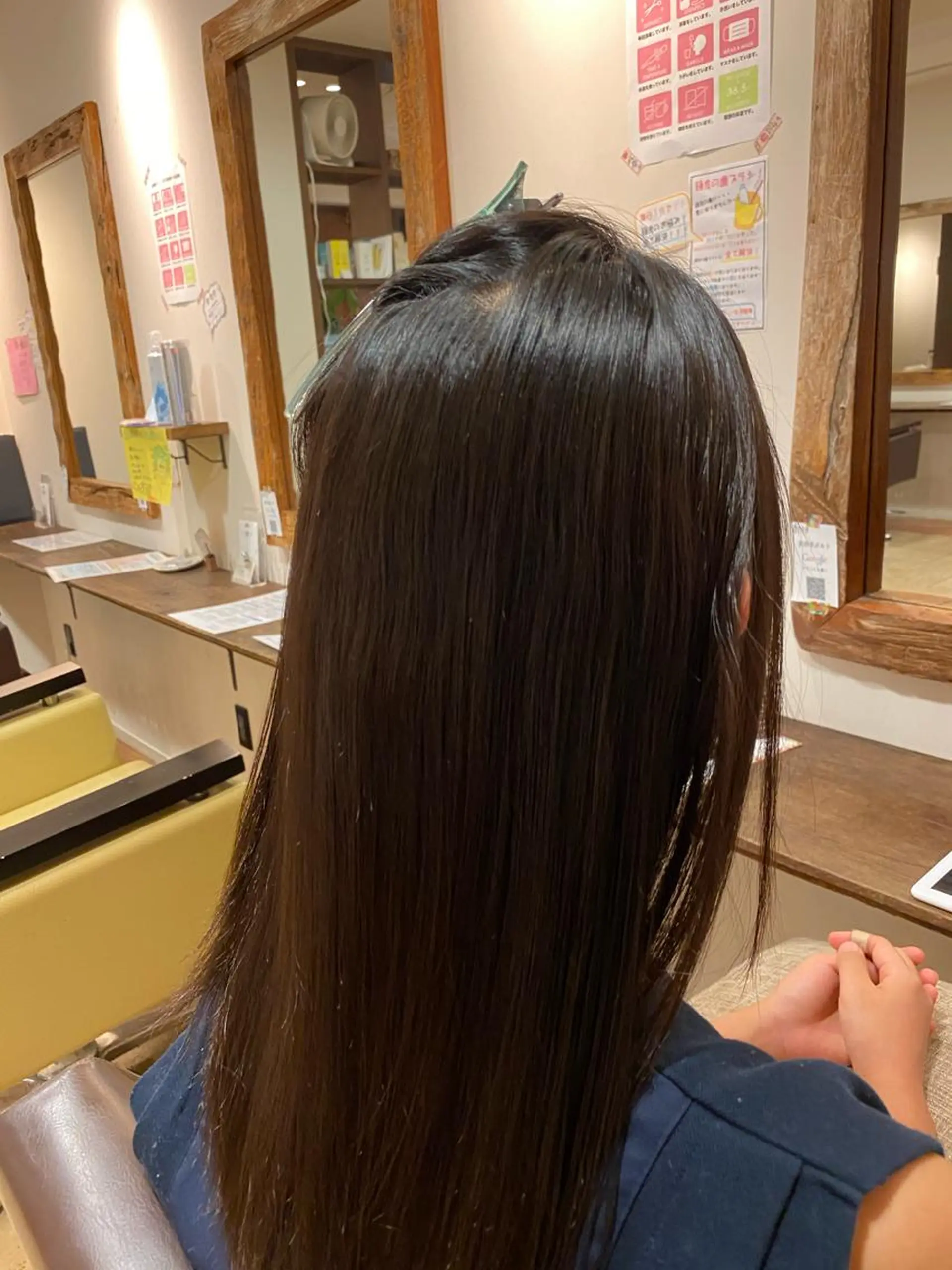 ミディアム 髪質改善・縮毛矯正/ 下村陽平のヘアスタイル