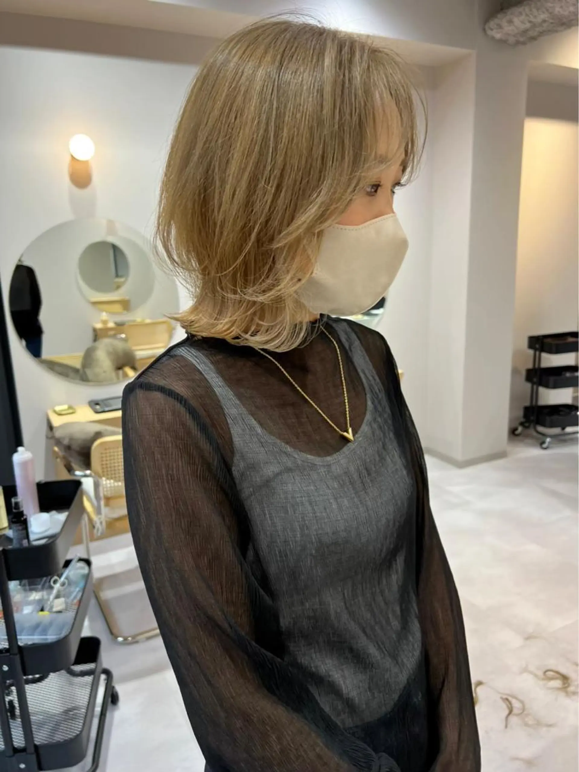 ショート 縮毛矯正 特化アツシのヘアスタイル