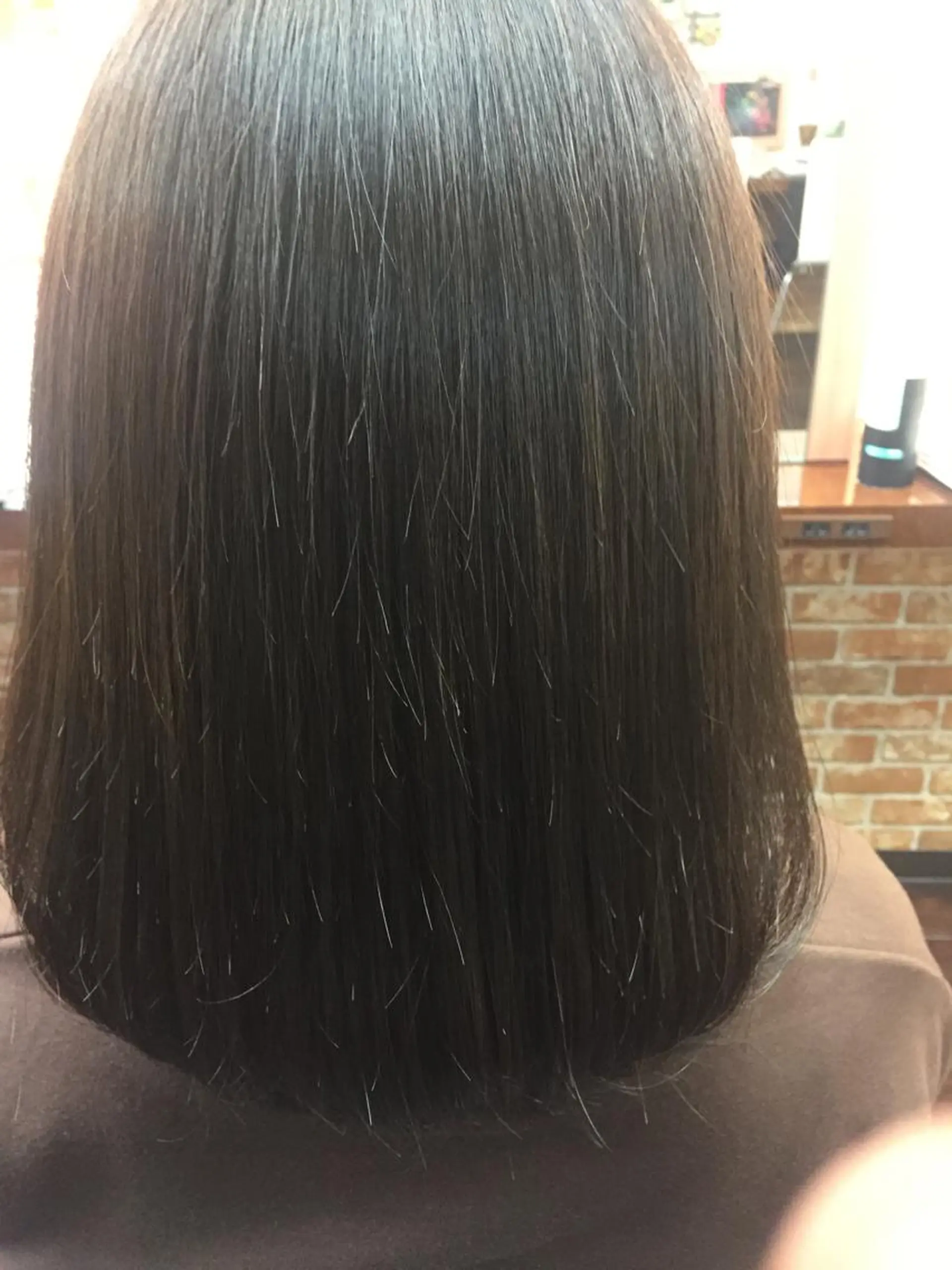 ミディアム パーマ 桧山 真のヘアスタイル