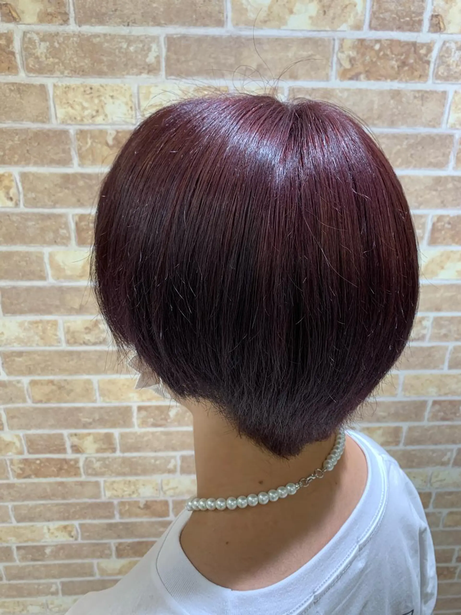 ショート カラー 髪質改善美容師 鈴木のヘアスタイル