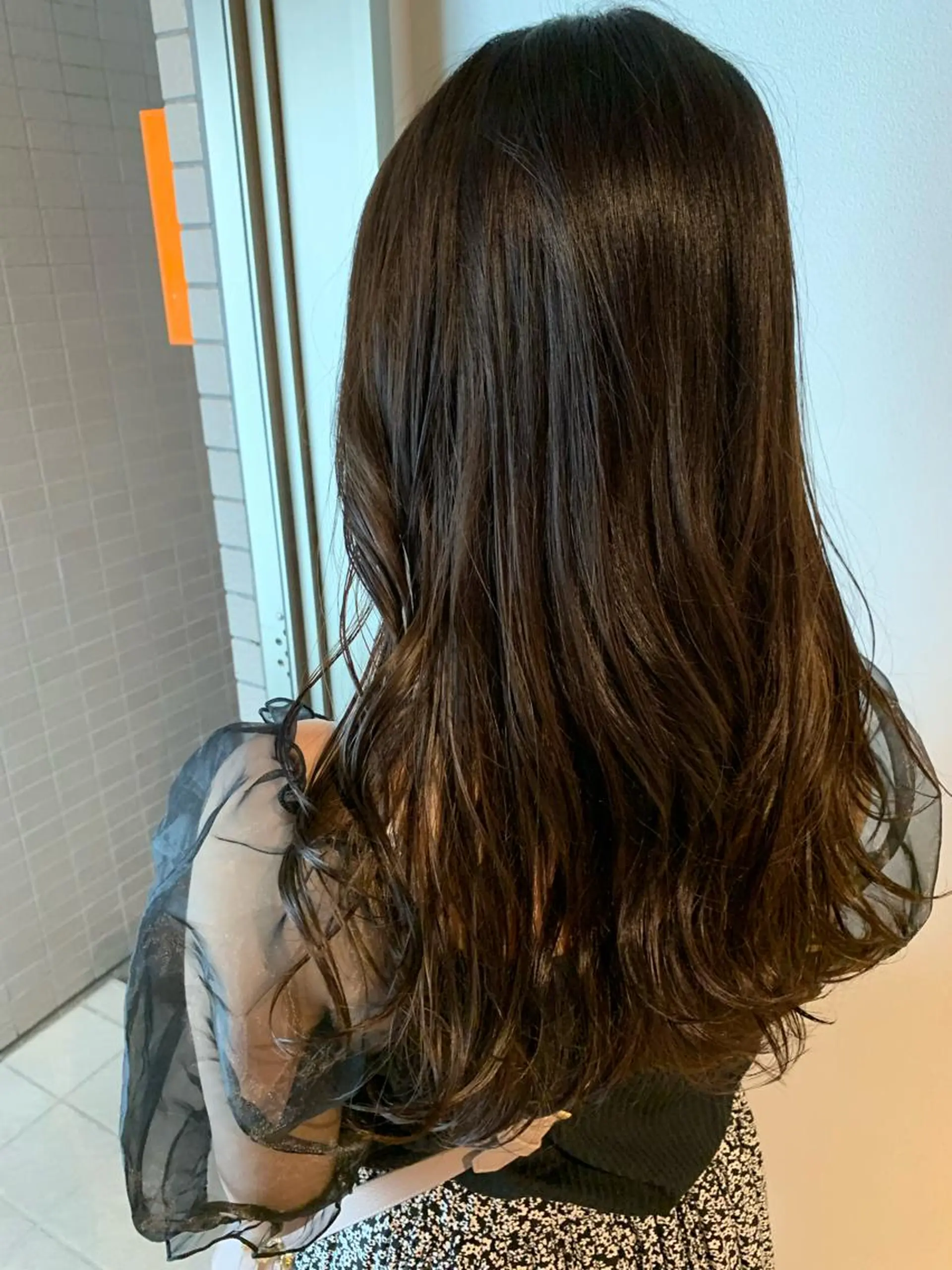 ロング うしだ かおるのヘアスタイル