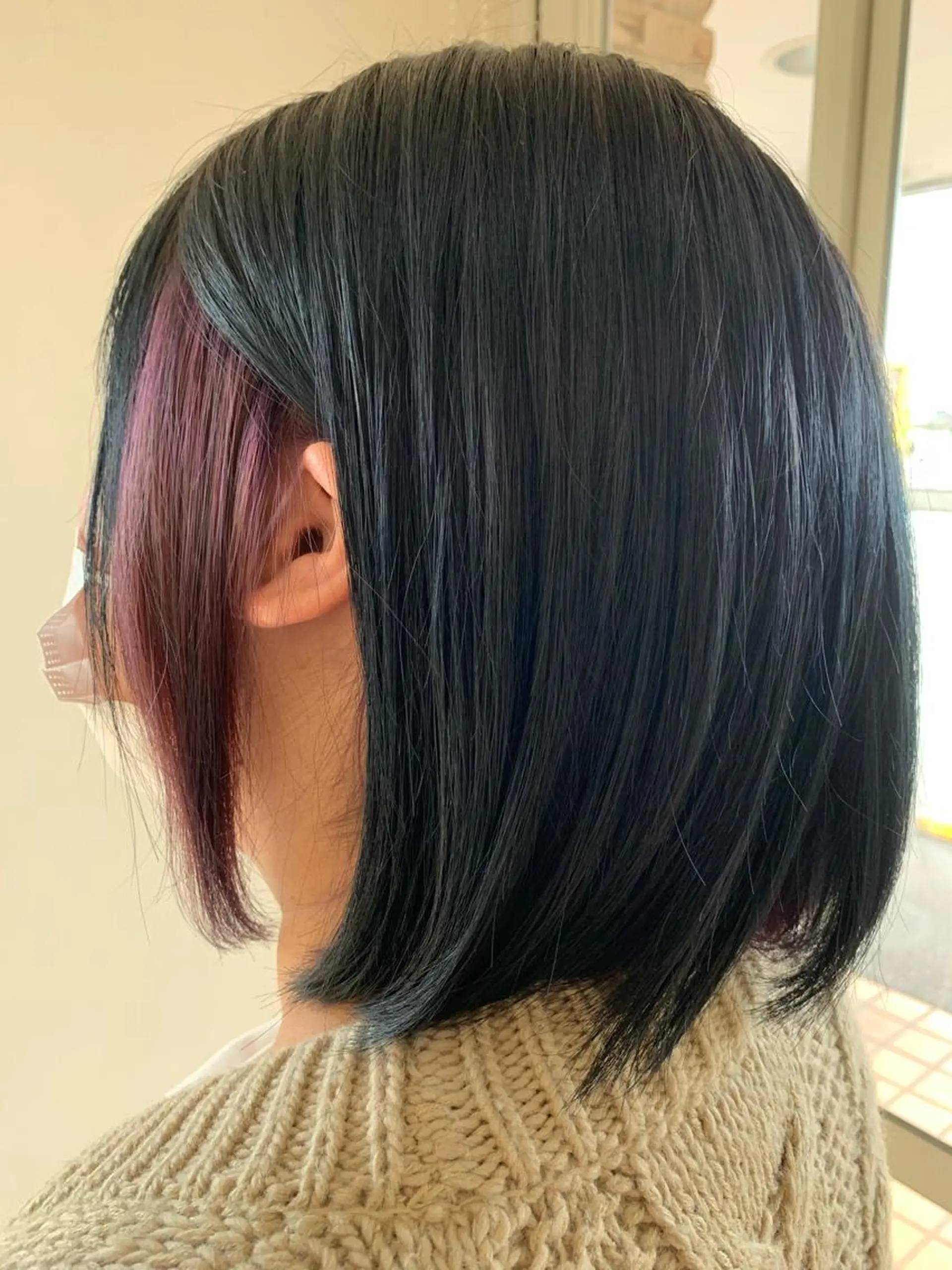 カラー 柴田 結衣のヘアスタイル