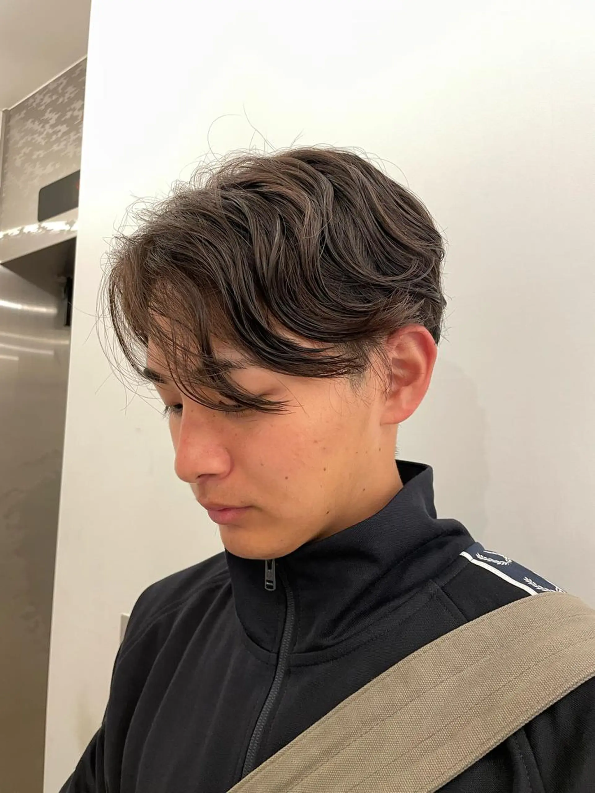 パーマ 💘韓国レイヤー上 品カラーruru💘のヘアスタイル