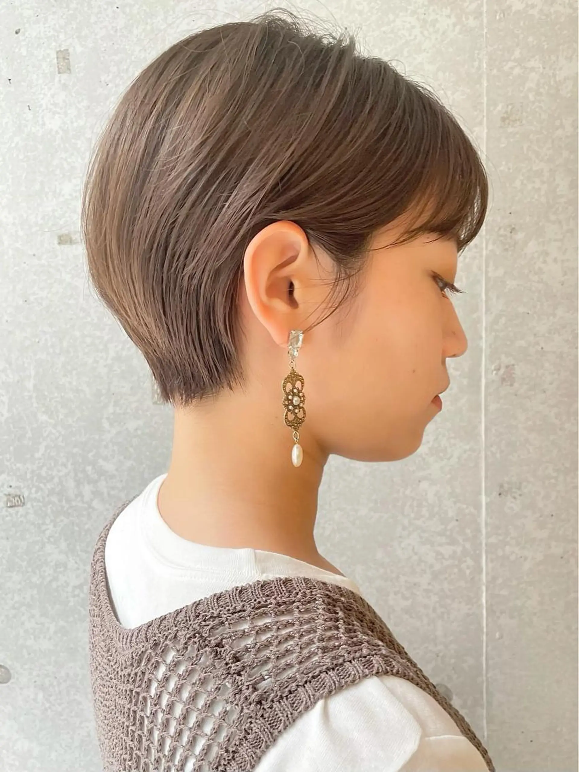 ショート 三鷹で1番ショート ボブをカットする新谷のヘアスタイル