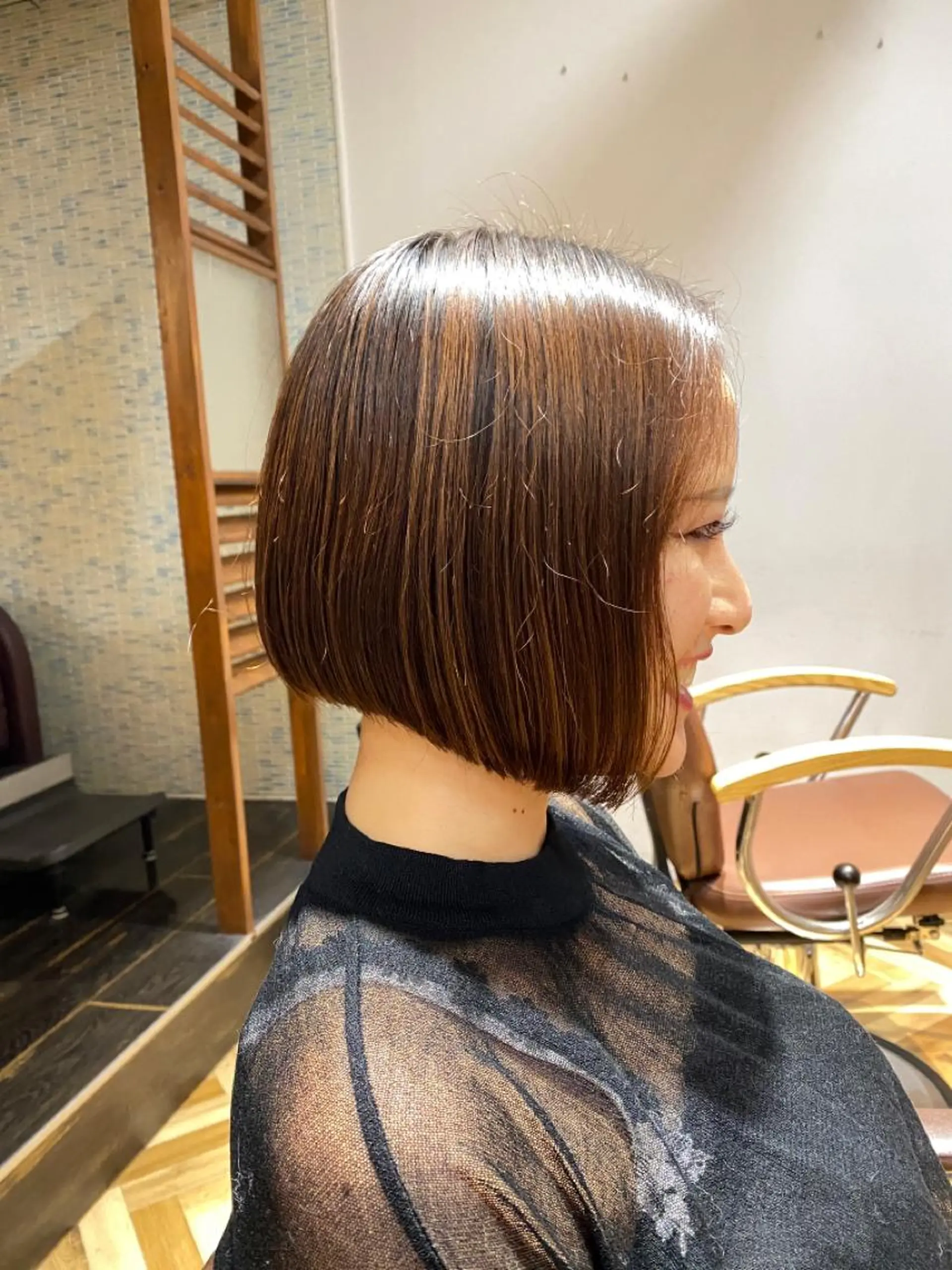 ショート カラー 美髪改善・レイヤー tadasuke⭐️のヘアスタイル