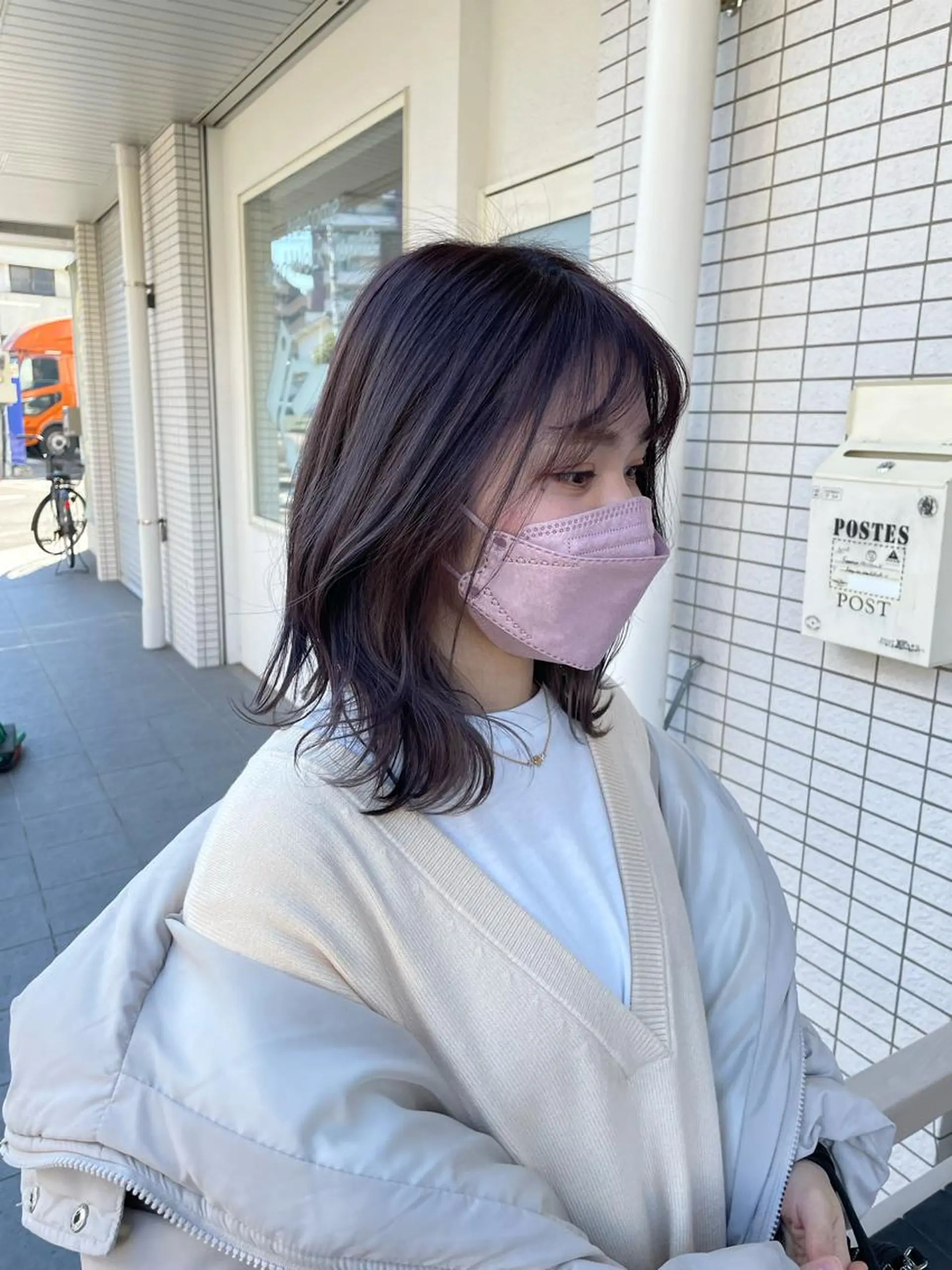 ミディアム ネモトメイナ🌿‬ 今月末で退職しますのヘアスタイル