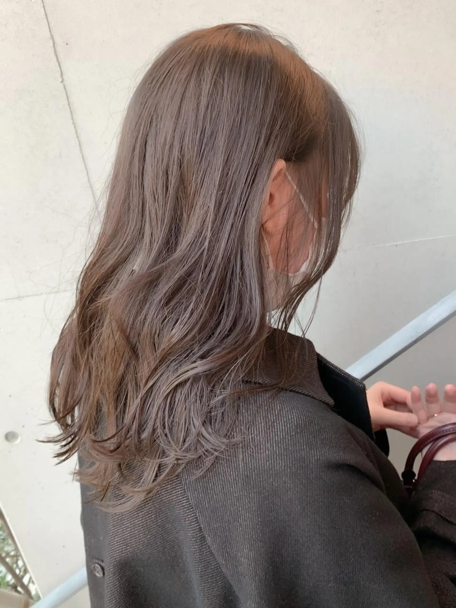 セミロング カラー 透明感カラー イルミナカラー ヘアカラー トリートメント 森本 裕太 / ボブのヘアスタイル
