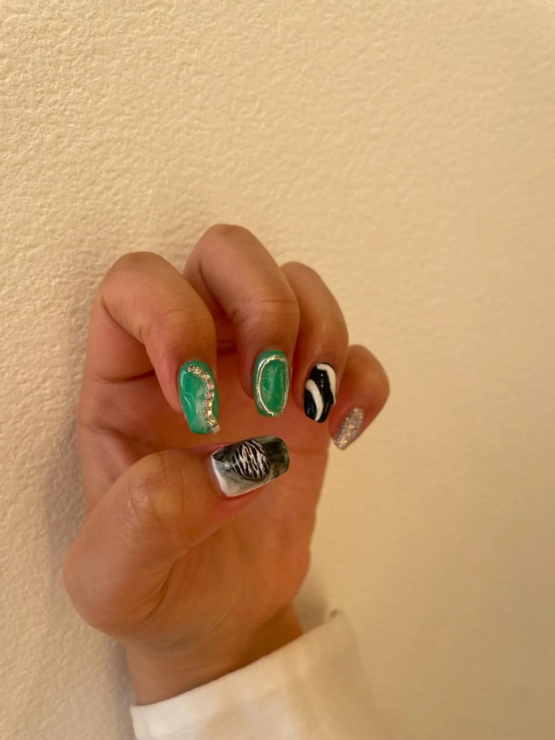 ネイル 束感まつ毛/ネイル/ LED♥KIRARAのマツエク・マツパデザイン