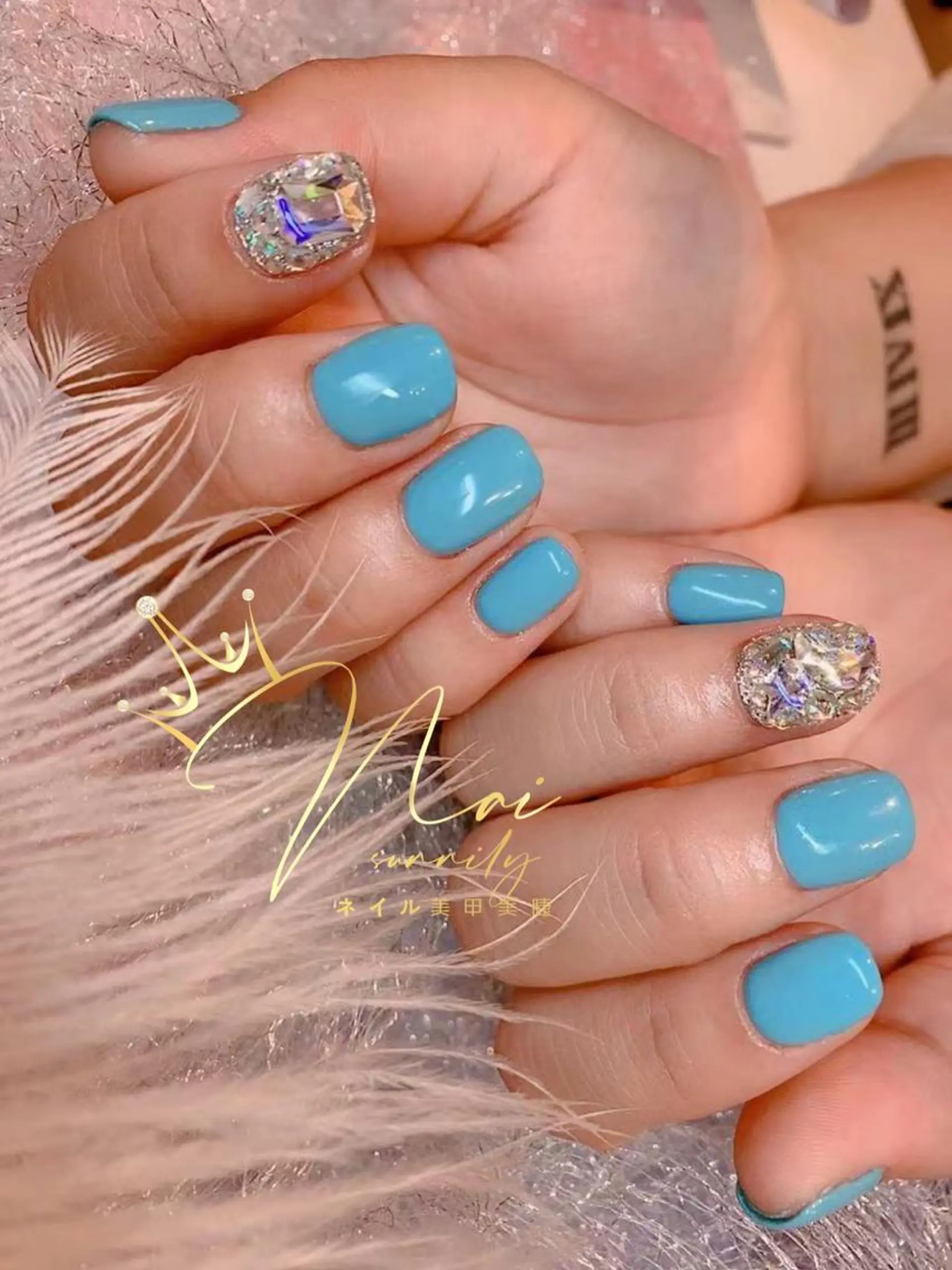 ネイル 長さだし専門店 M2　rikaのネイルデザイン