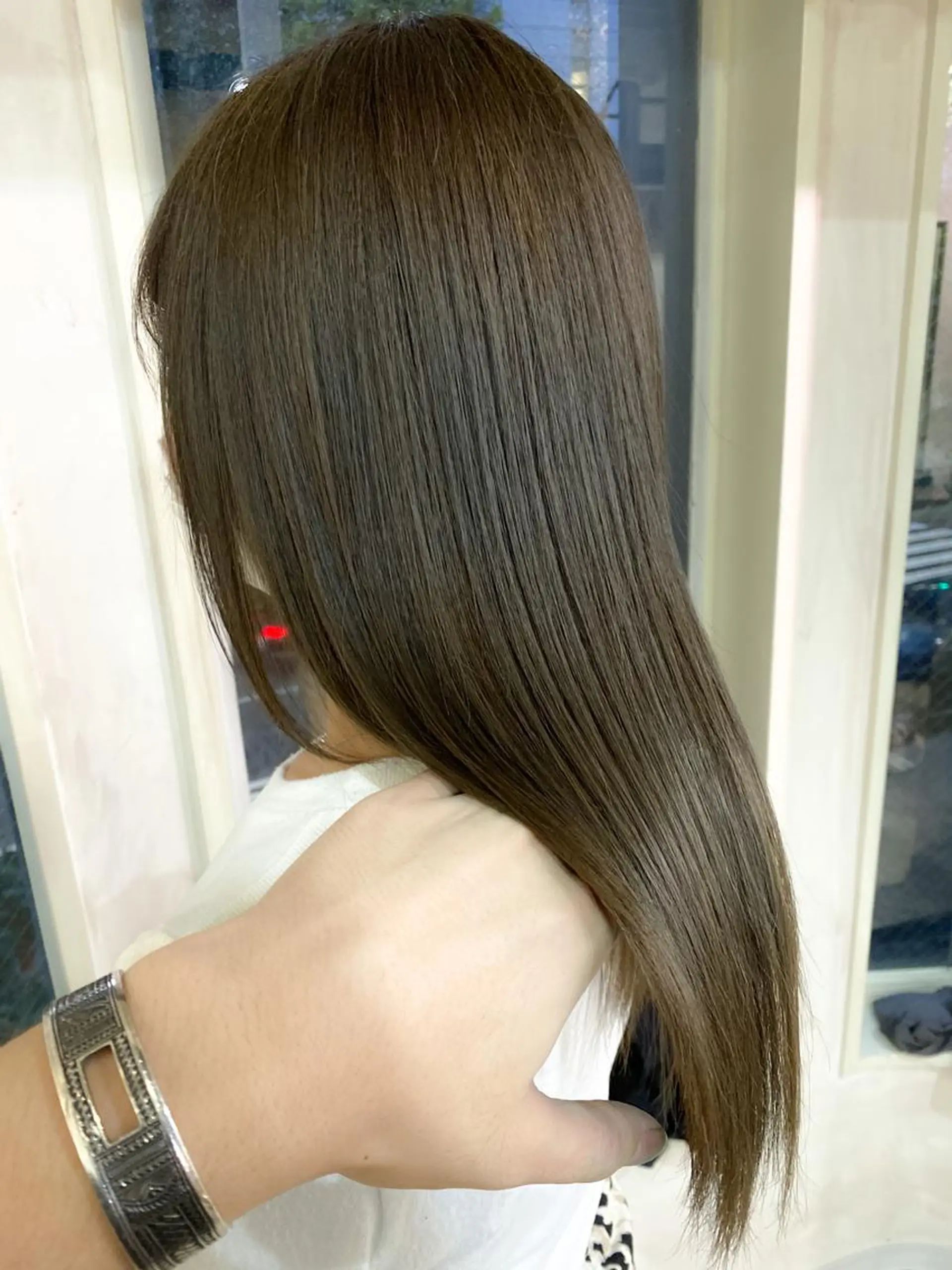 セミロング カラー ベージュカラー オリーブベージュ ヘアカラー ミニモお気に入り数 No.1宍戸雄弥のヘアスタイル