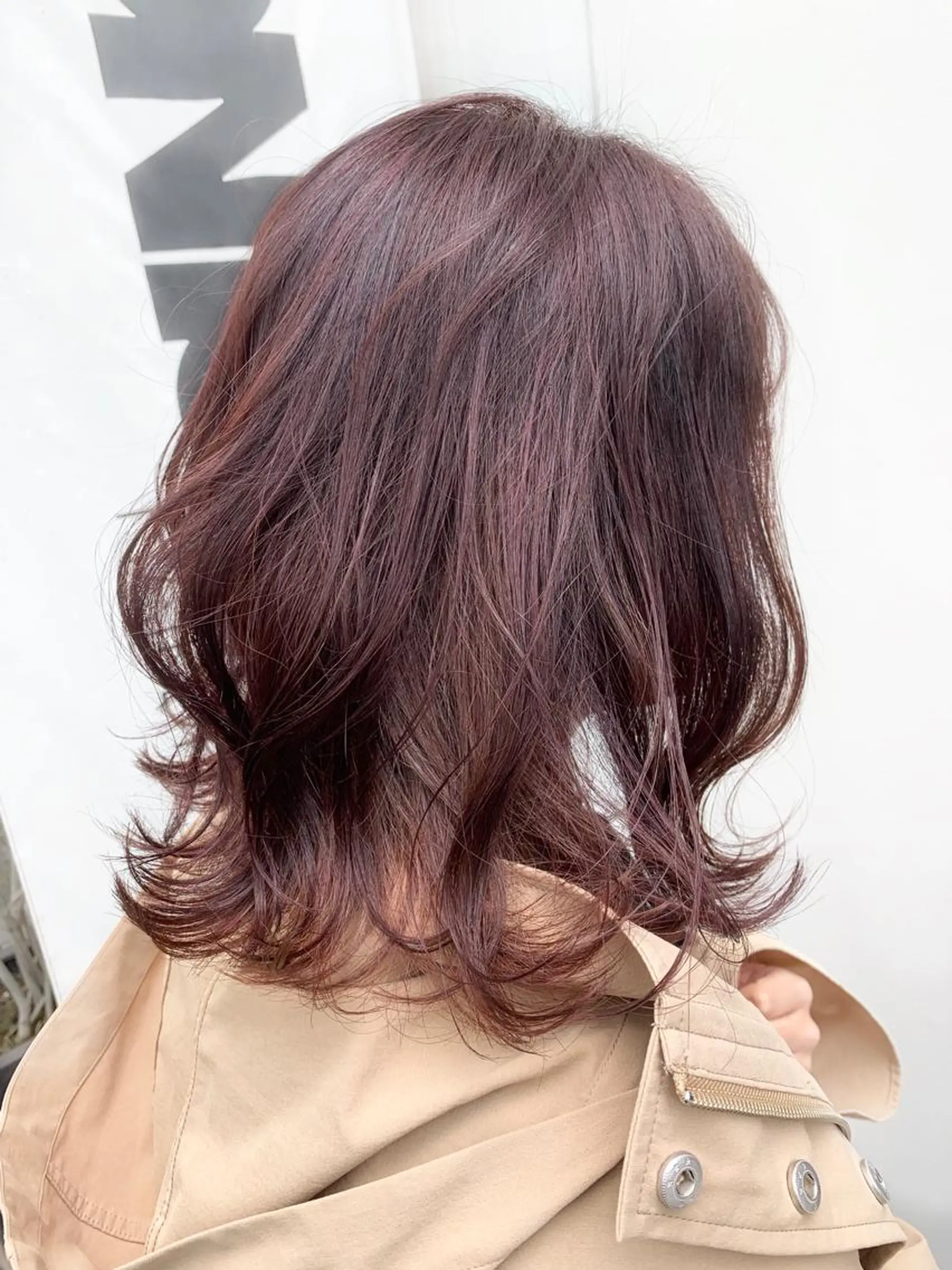 ミディアム カラー 寺山 佳貴のヘアスタイル