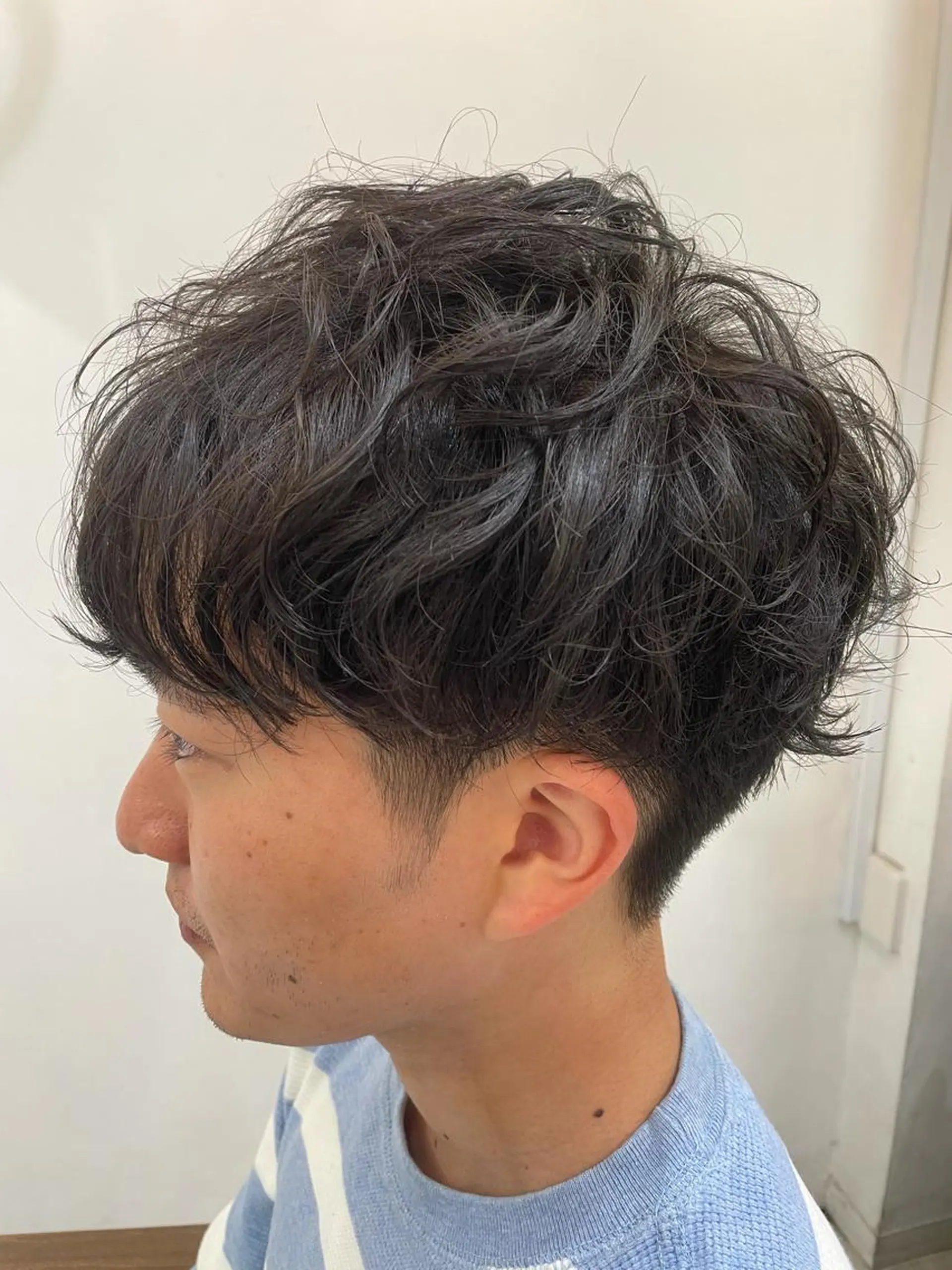 メンズ メンズパーマ 中野 健人のヘアスタイル