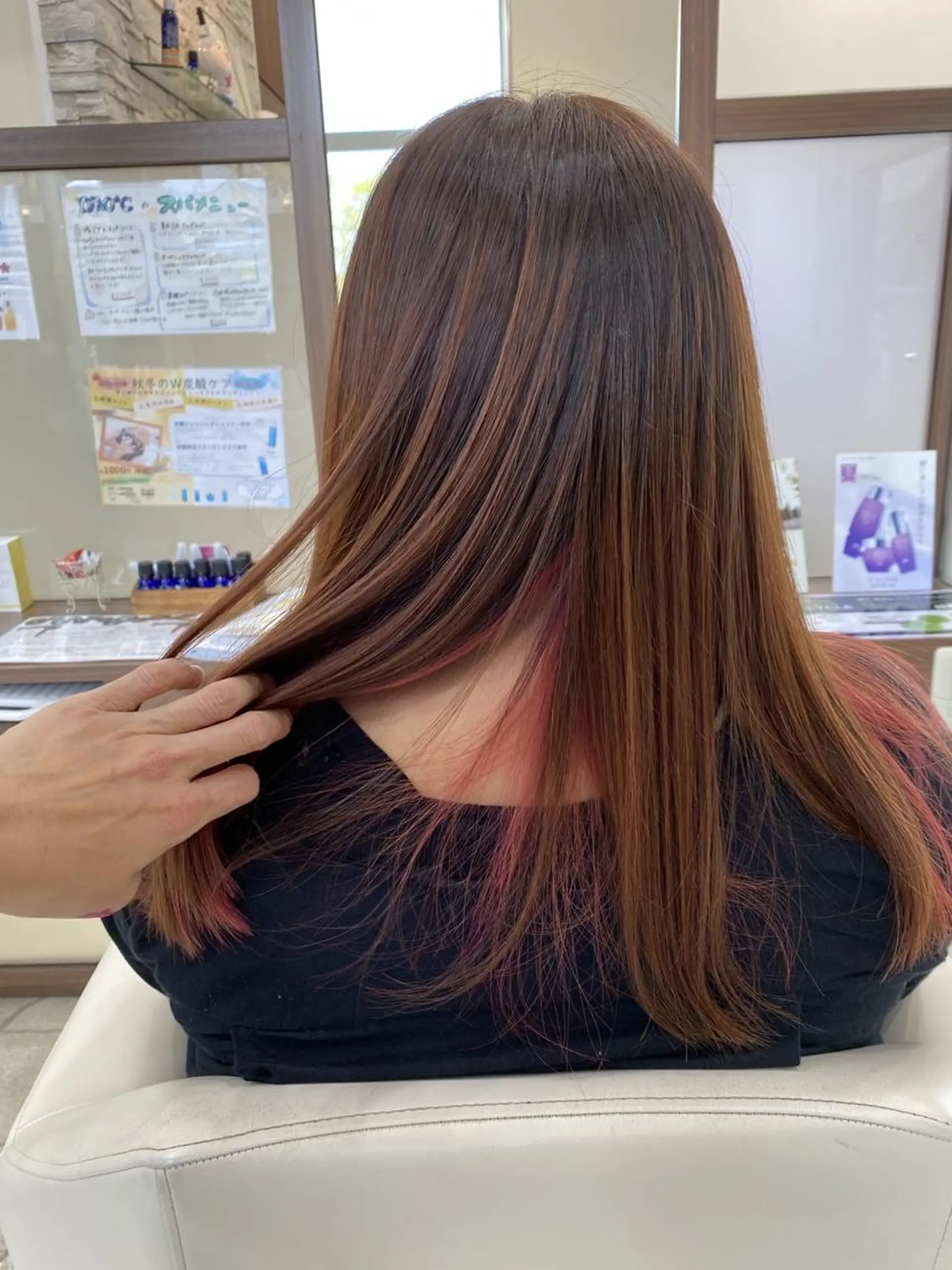 ロング カラーモデル募集中！ 奥出　紗永のヘアスタイル