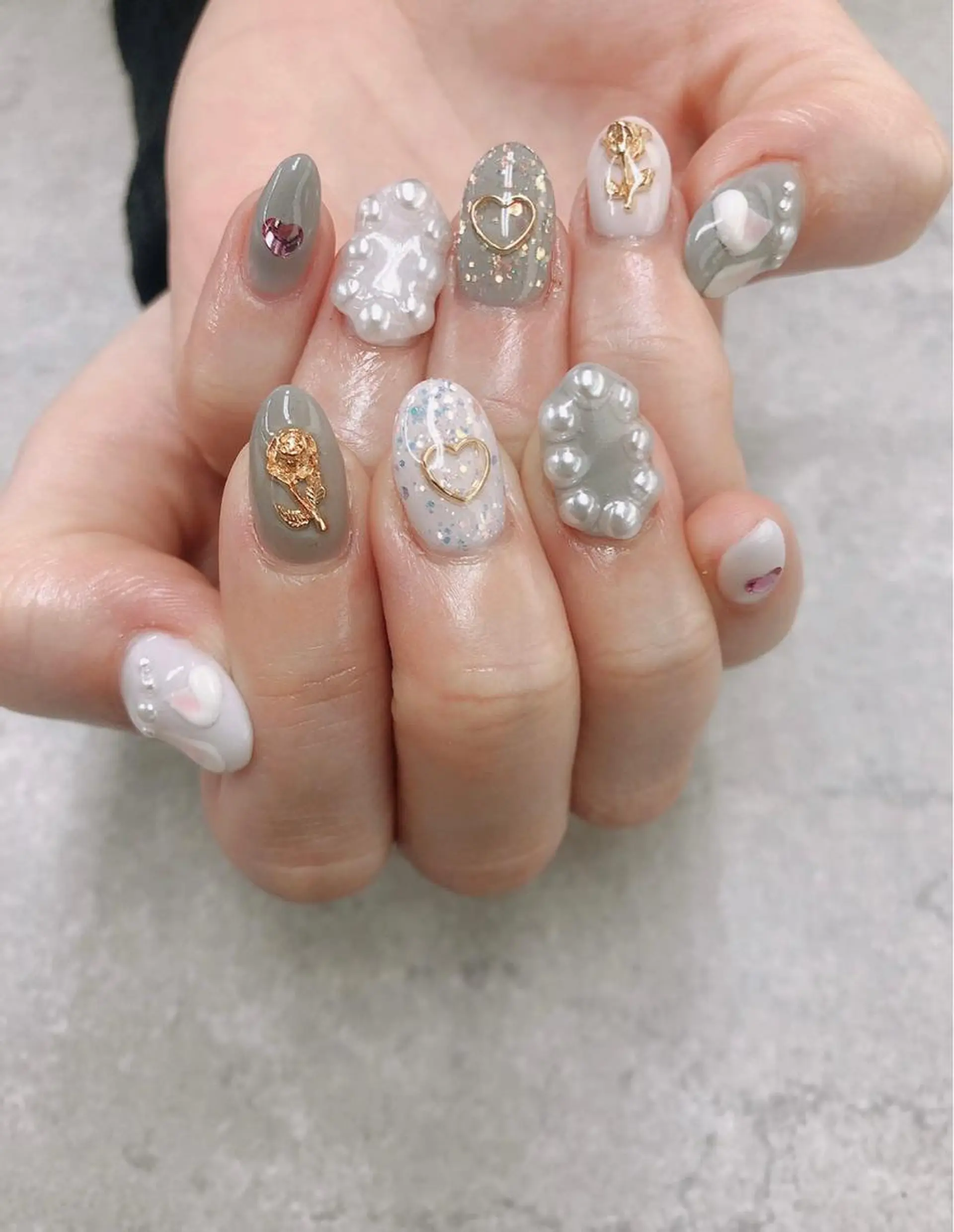 ネイル 春ネイル ハンドネイル ハンドケア FASTNAIL PLUS 新宿店のネイルデザイン