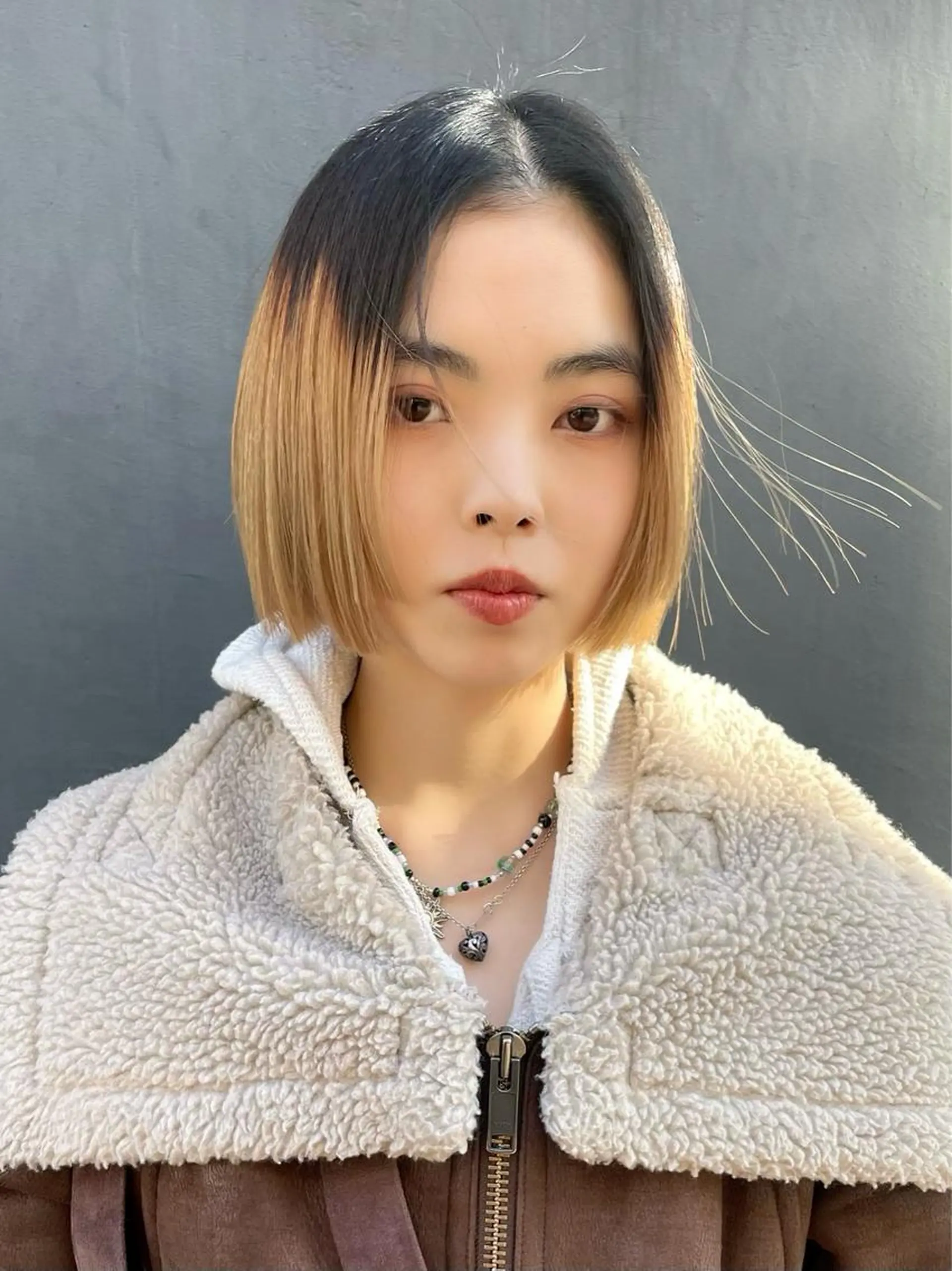 ショート カラー ハイライトカラー ボブ ハイライト カット ヘアカラー トリートメント ブリーチ🪡 ボブ🧶レイヤーのヘアスタイル