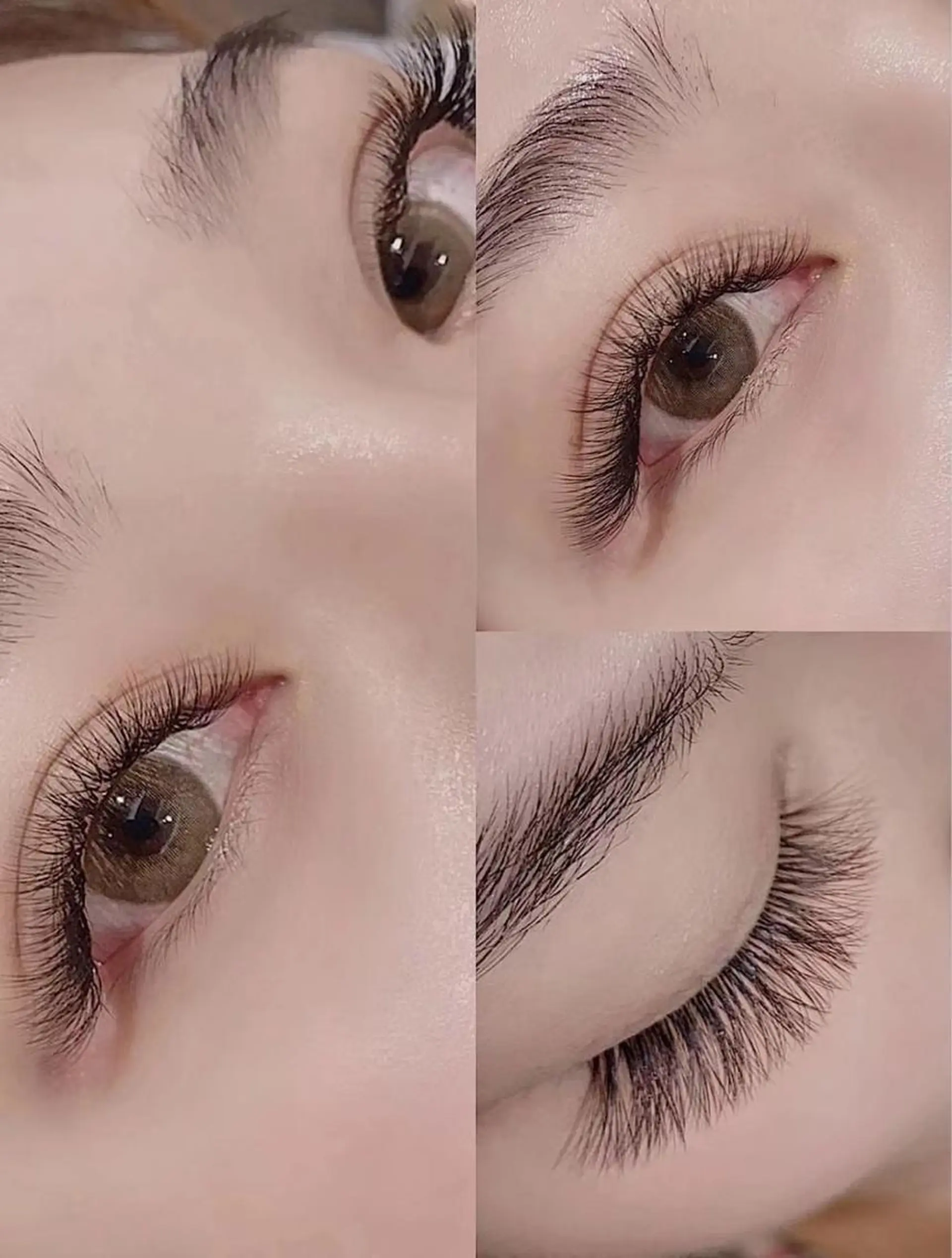 マツエク・マツパ マツエク Ai& Hitomiのマツエク・マツパデザイン