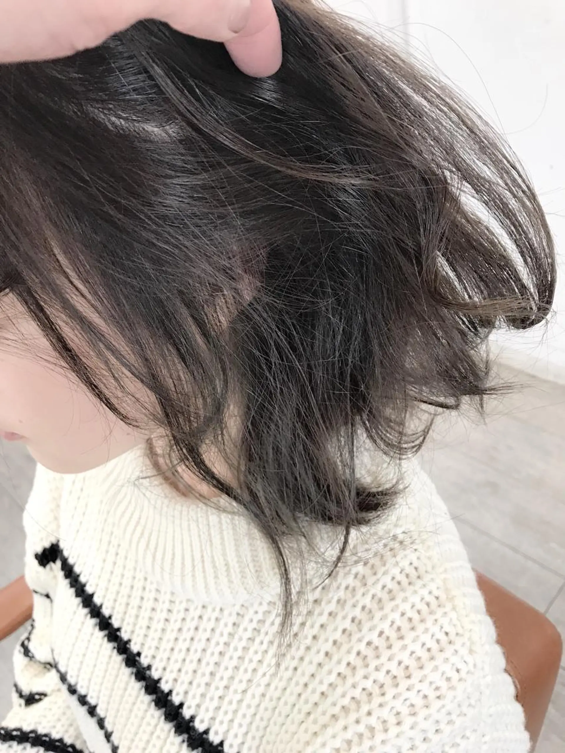 カラー インナーカラー カット ヘアカラー トリートメント ヘッドスパ グレージュ/髪質改善 Yamato.hのヘアスタイル