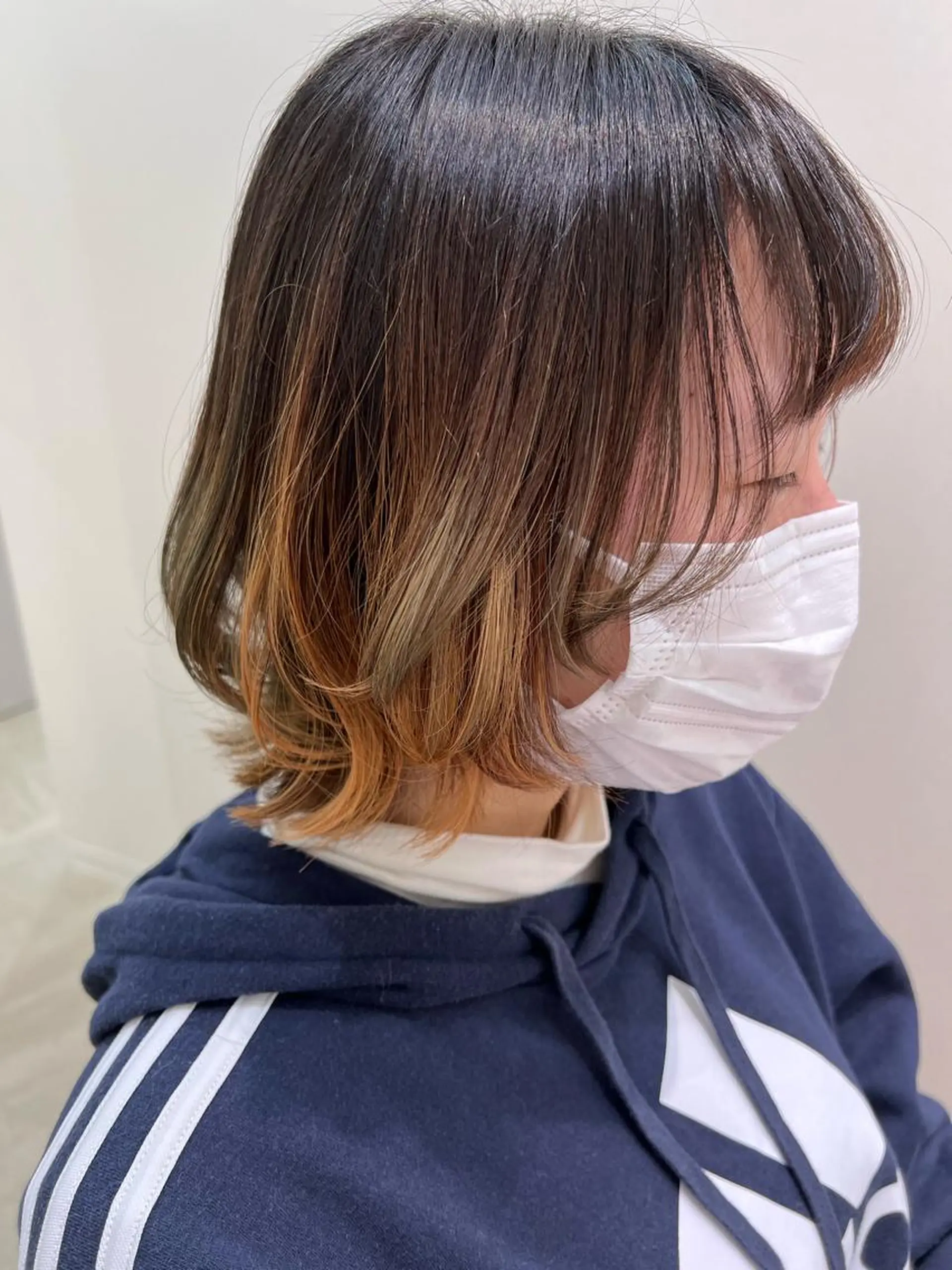 ショート カラー ショートボブ ボブ ショートヘア ウルフカット カット 暗髪/艶髪/Ono .のヘアスタイル