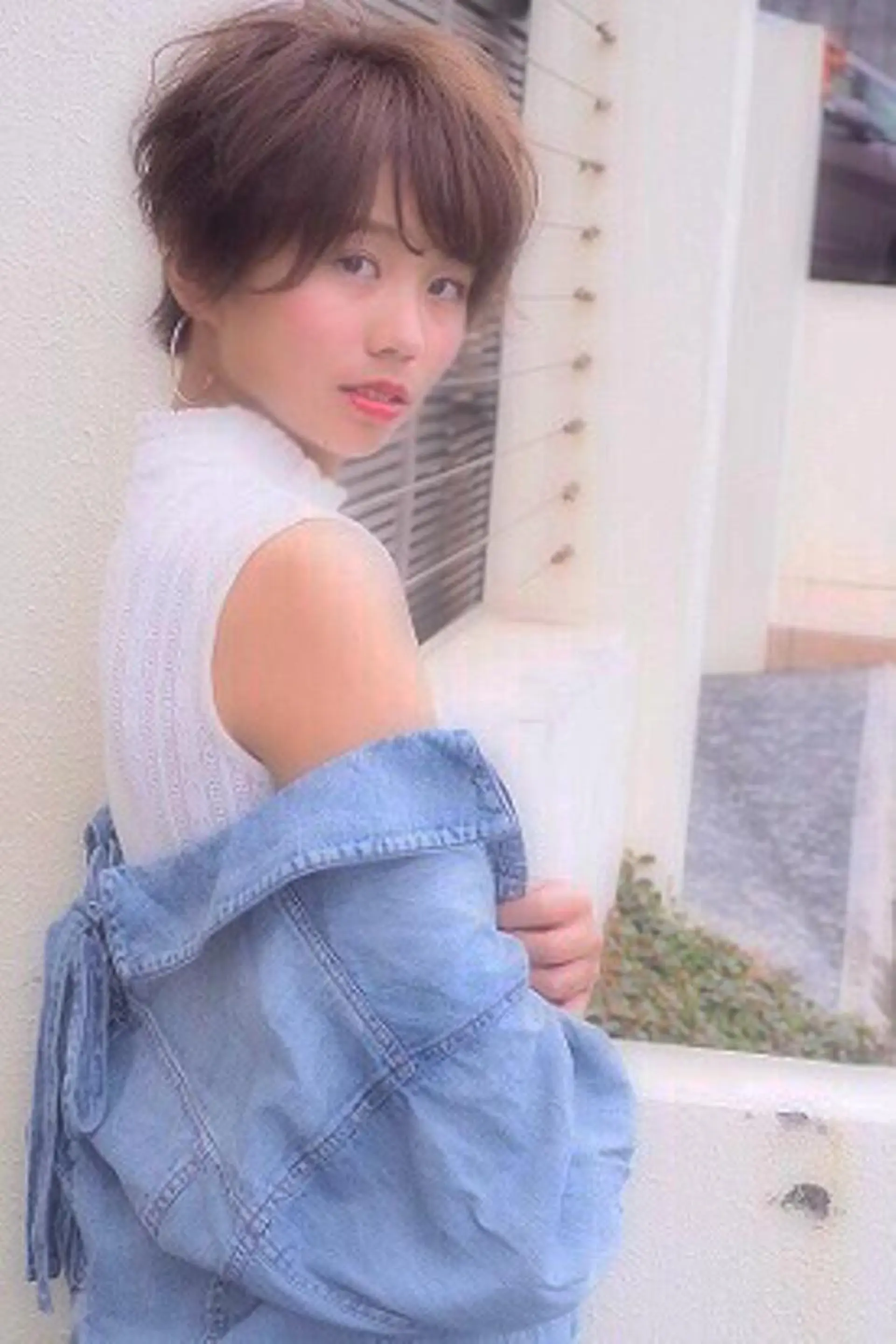 ショート パーマ ショートヘア カット トリートメント grand juteのヘアスタイル