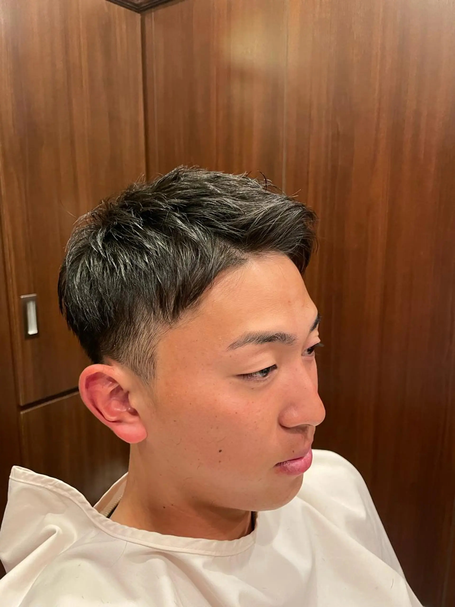 メンズ ヒロ銀座　　バーバーショップ新宿店所属・横尾 太尊ビジネススタイルのヘアスタイル