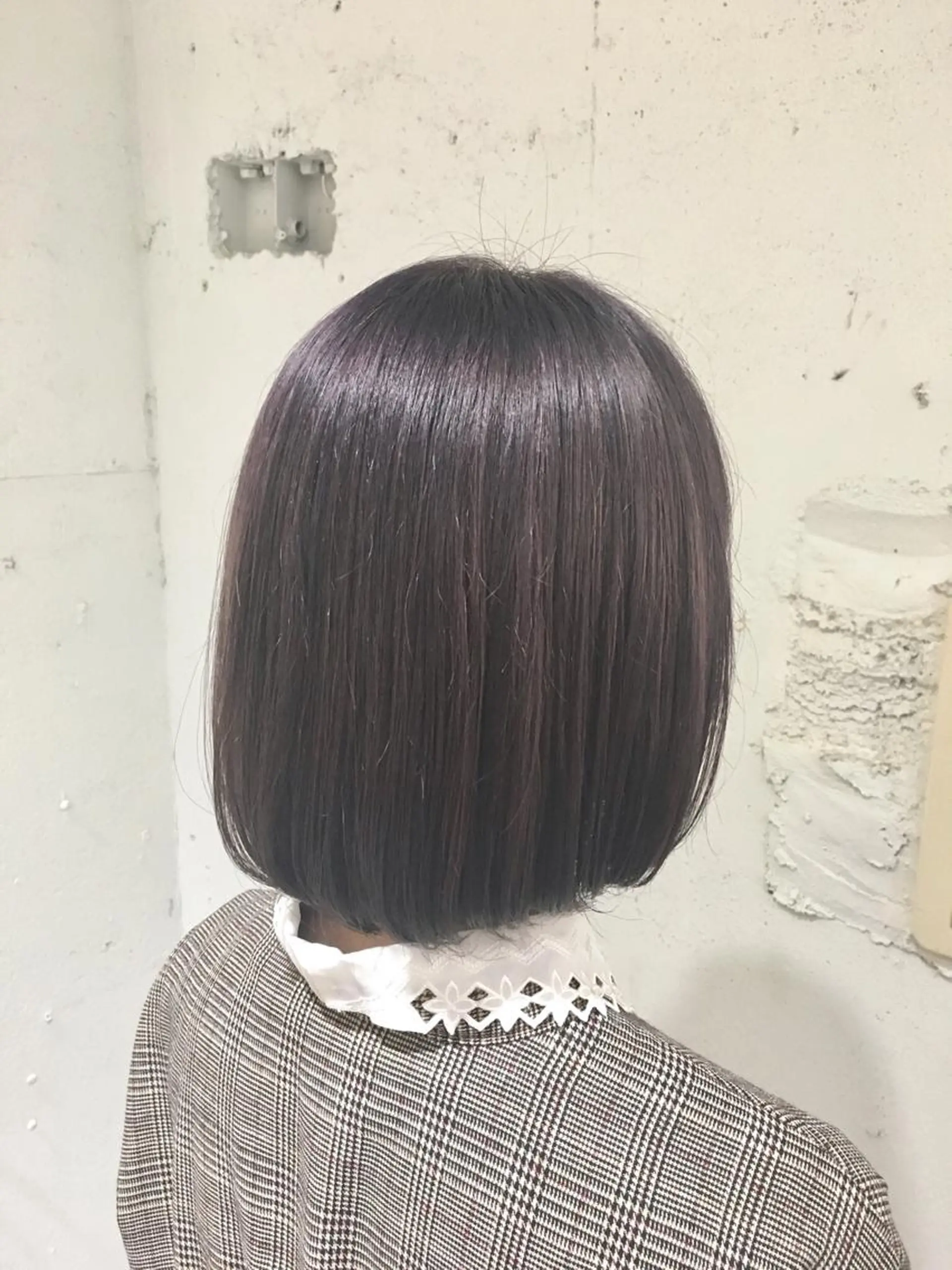 ショート カラー ベージュカラー グレージュ ラベンダーカラー パープルカラー ヘアカラー レイヤー/大人メンズ パーマ🌀 平島拓也のヘアスタイル
