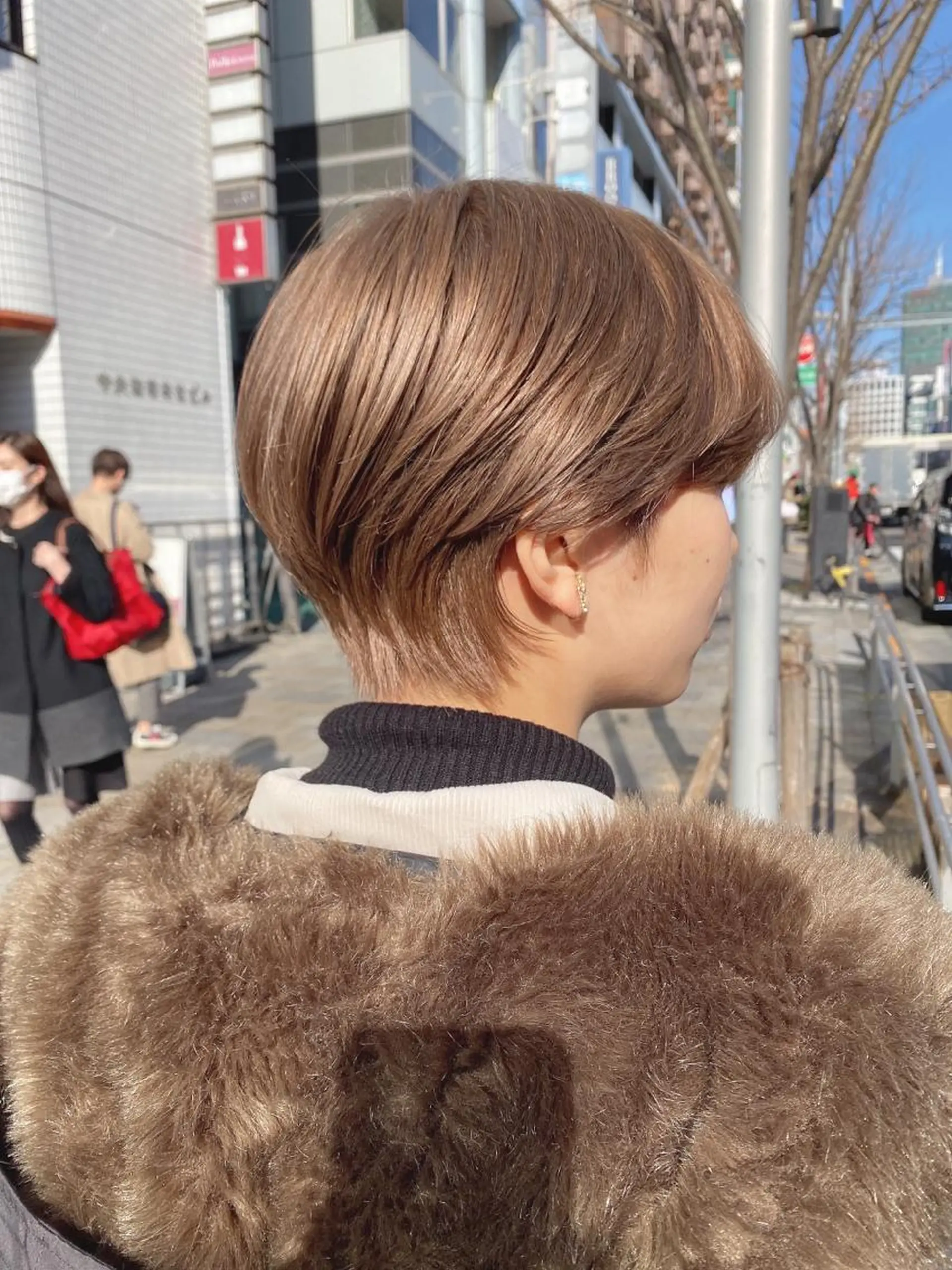 ショート カラー ヘアアレンジ 【代表】 たき〜のヘアスタイル