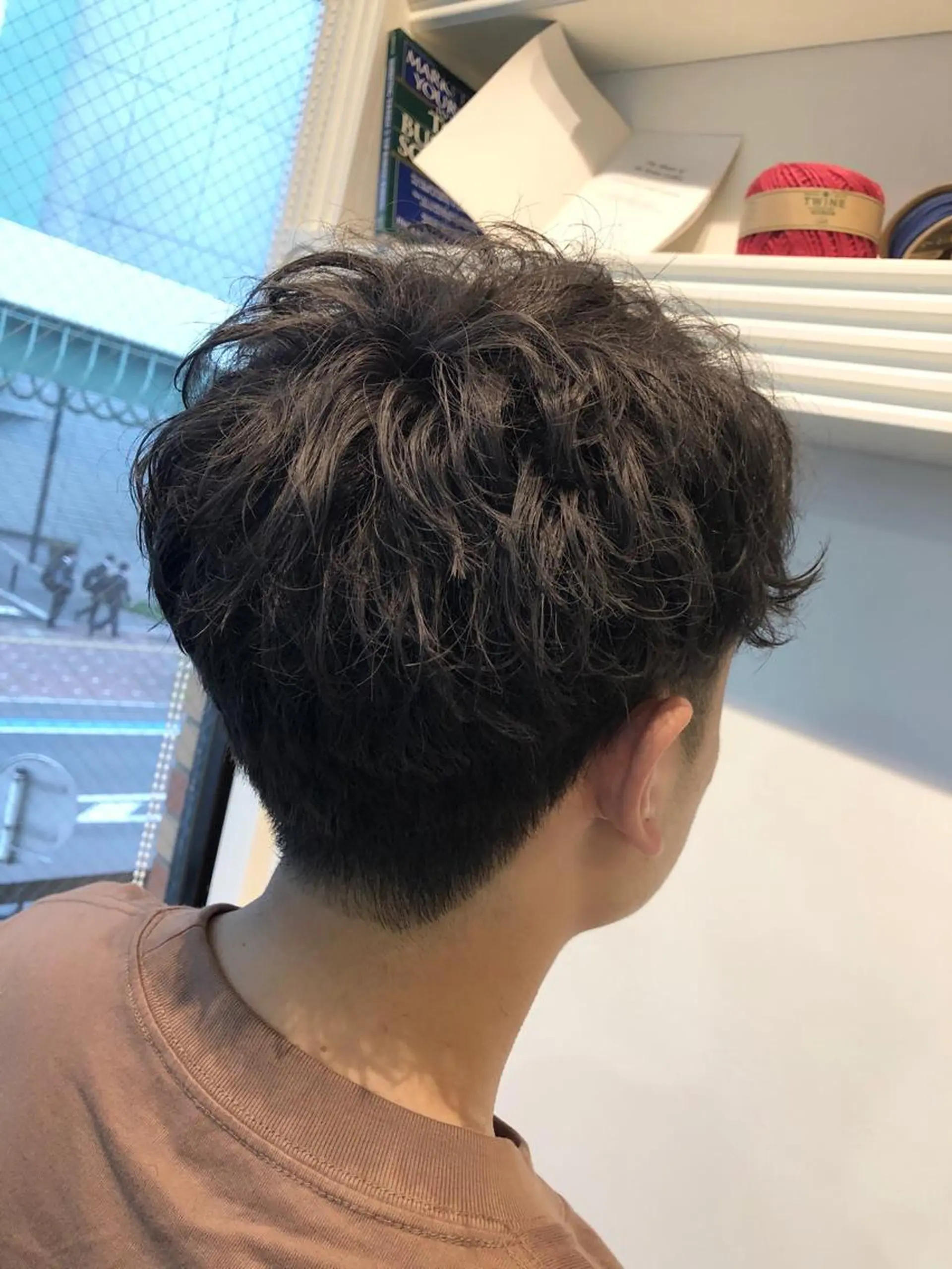 カラー メンズ メンズパーマ アッシュ 💐パーソナルカラー /市橋加菜💐のヘアスタイル