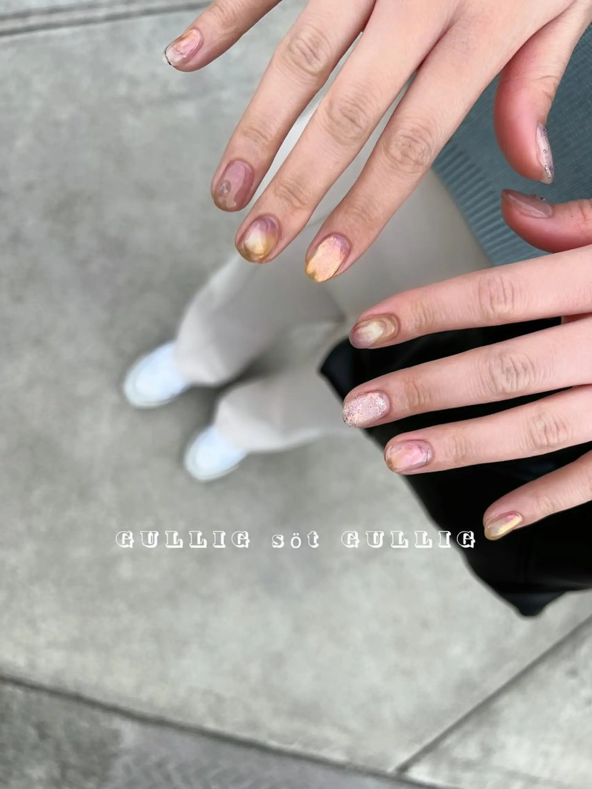 ネイル ハンドネイル フットネイル GULLIG söt GULLIGのネイルデザイン
