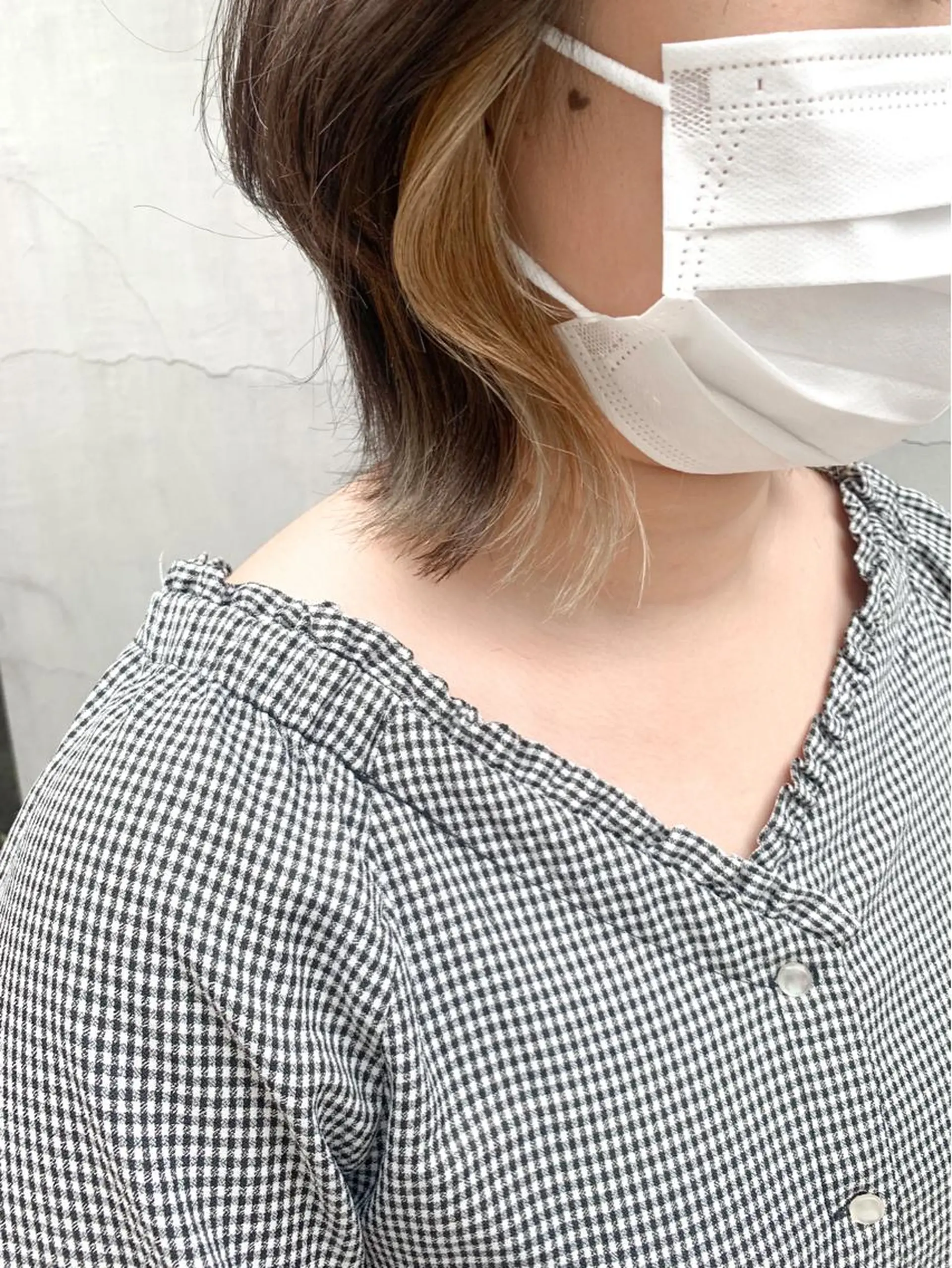 ショート カラー ヘアアレンジ ヘアカラー トリートメント yuka .のヘアスタイル