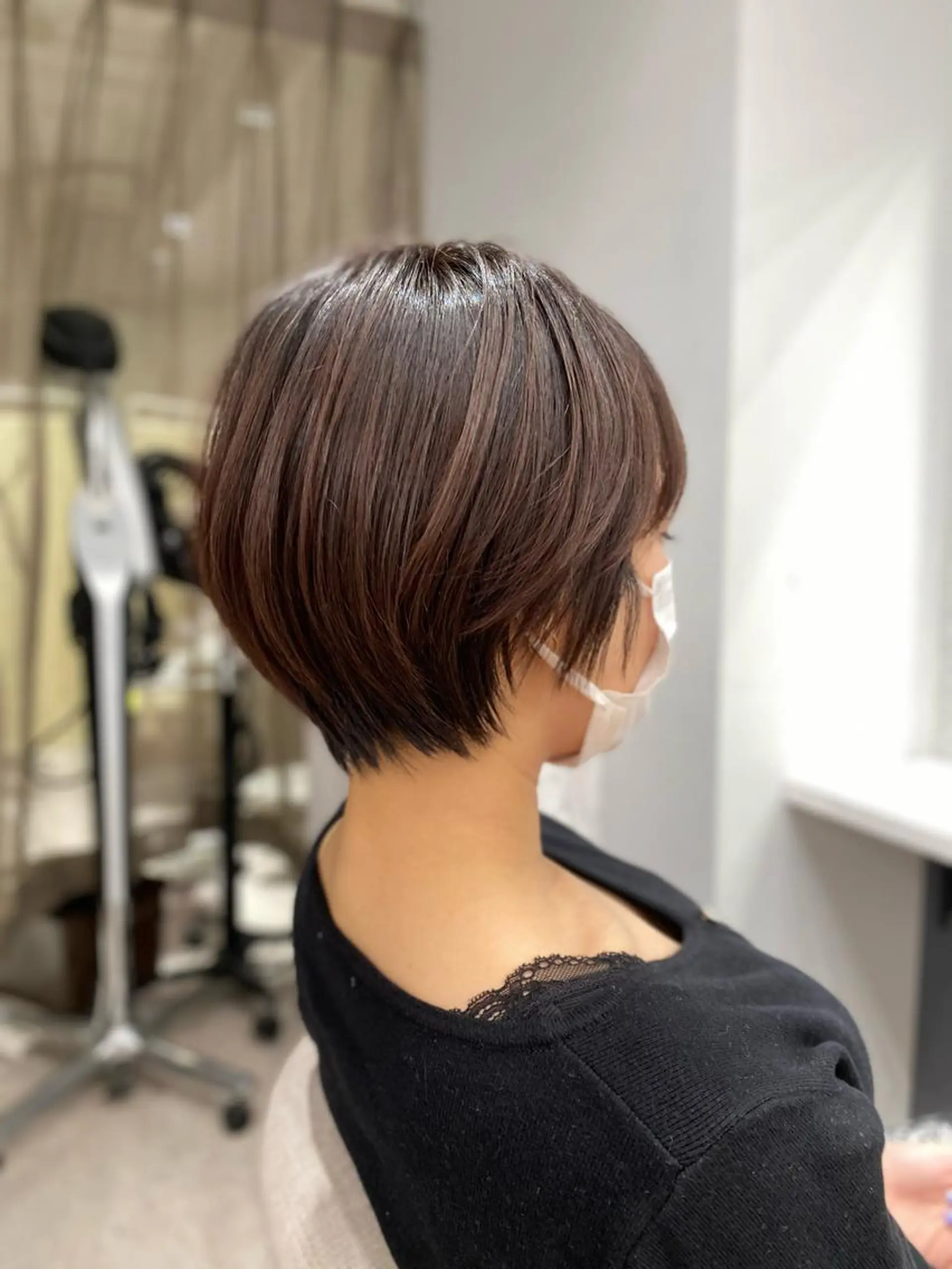 ショート レイヤーカット/ 髪質改善/羽柴りくのヘアスタイル