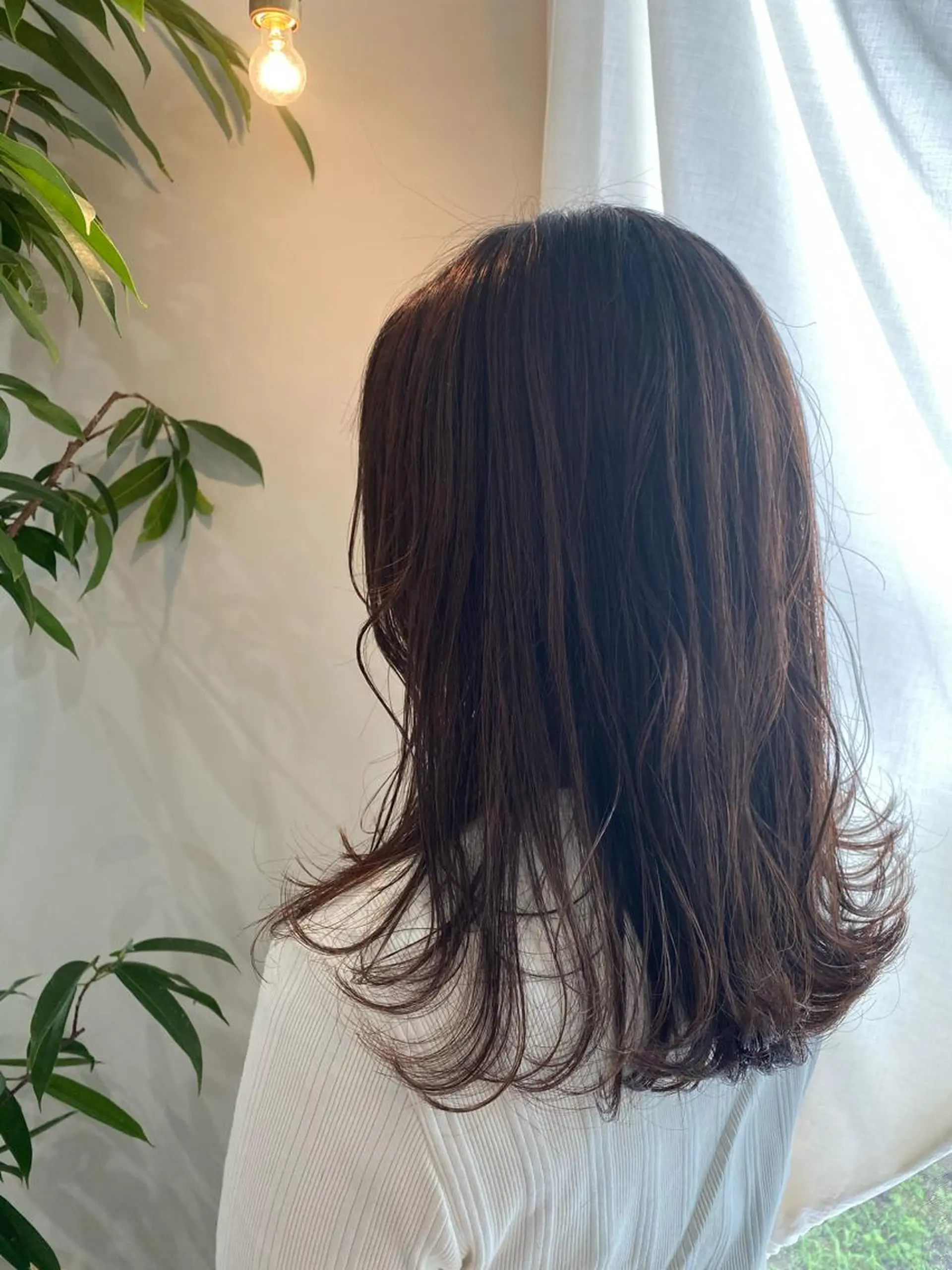 セミロング コタ コットのヘアスタイル