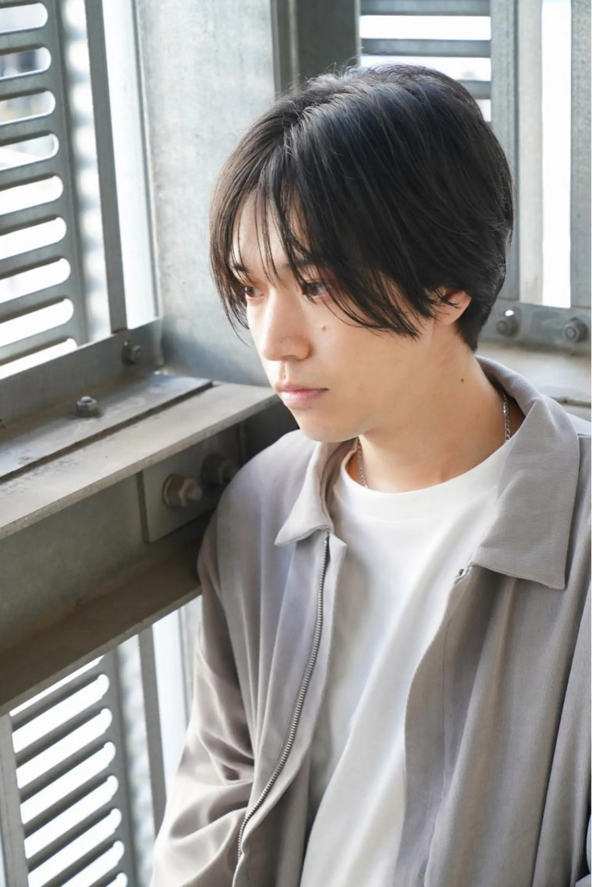 ショート メンズ 植田 能生のヘアスタイル