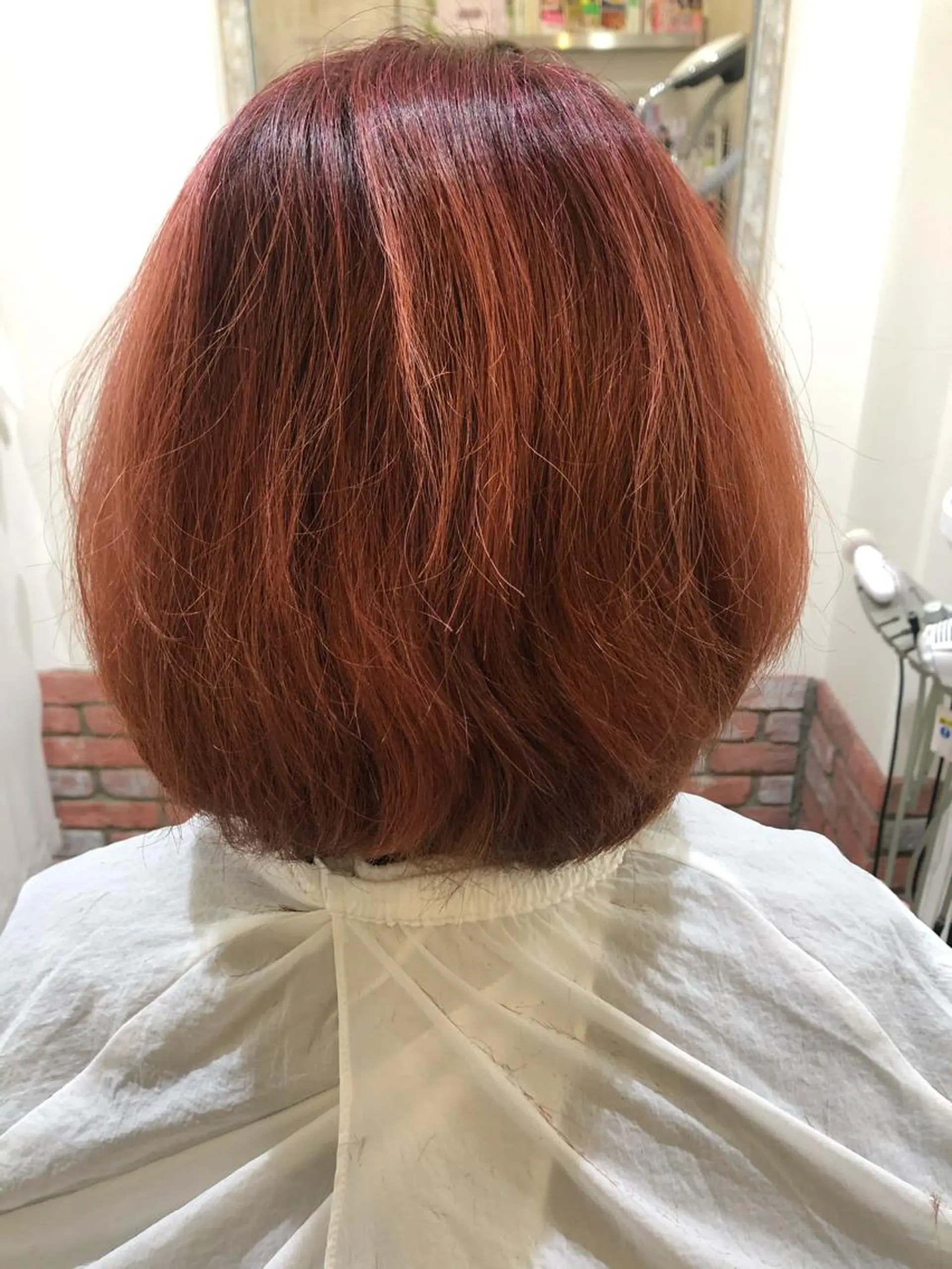 ミディアム メンズパーマ、カラー 大募集村上莉奈のヘアスタイル