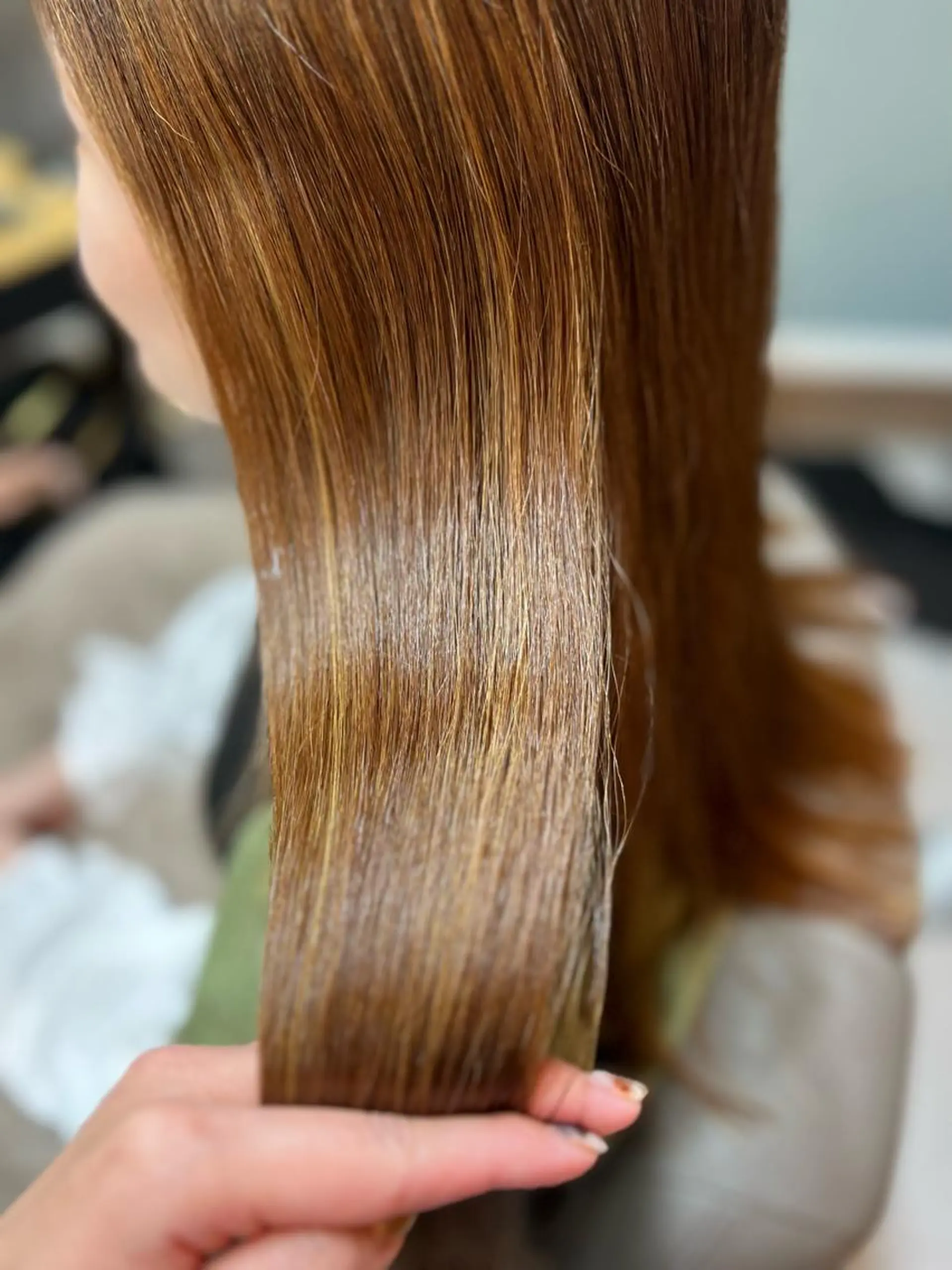 ロング カラー トリートメント カット ヘアカラー トリートメント フェムフィット導入 個室空間✨佐藤華成のヘアスタイル