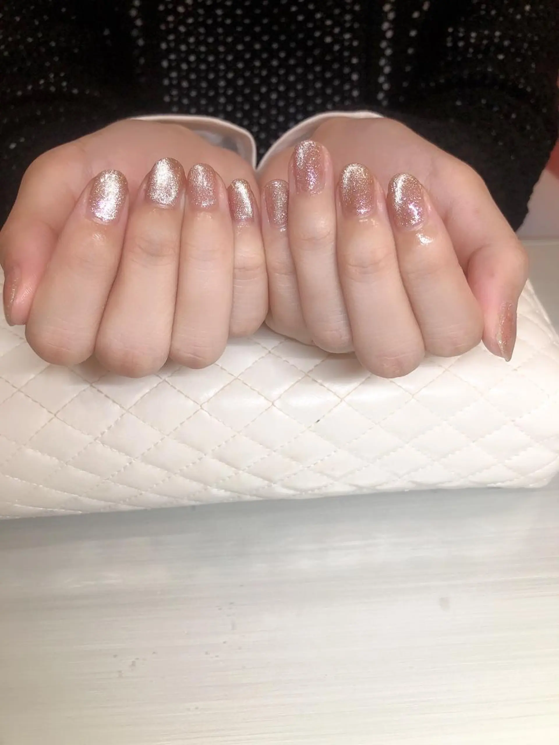 ネイル マグネットネイル マグネットワンカラー ワンカラーネイル Gem  the beauty玲衣のネイルデザイン