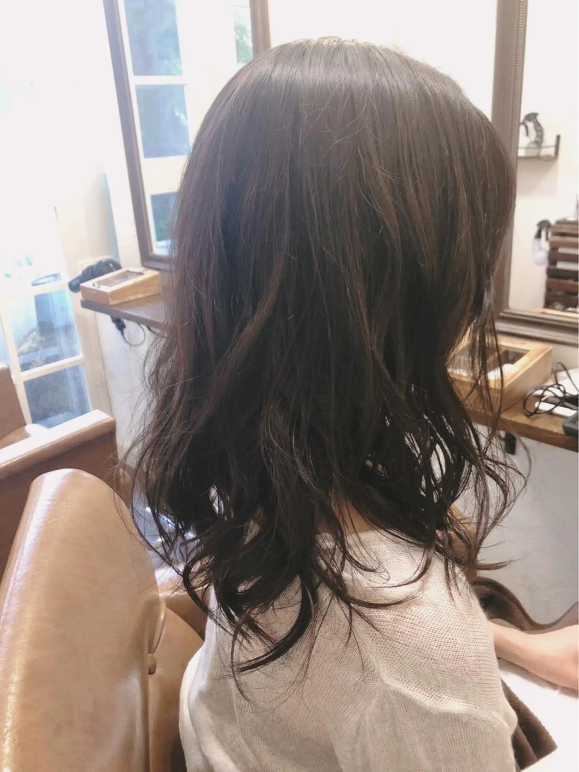 セミロング パーマ 小顔ショート✁ ⁂Yukari⁂のヘアスタイル