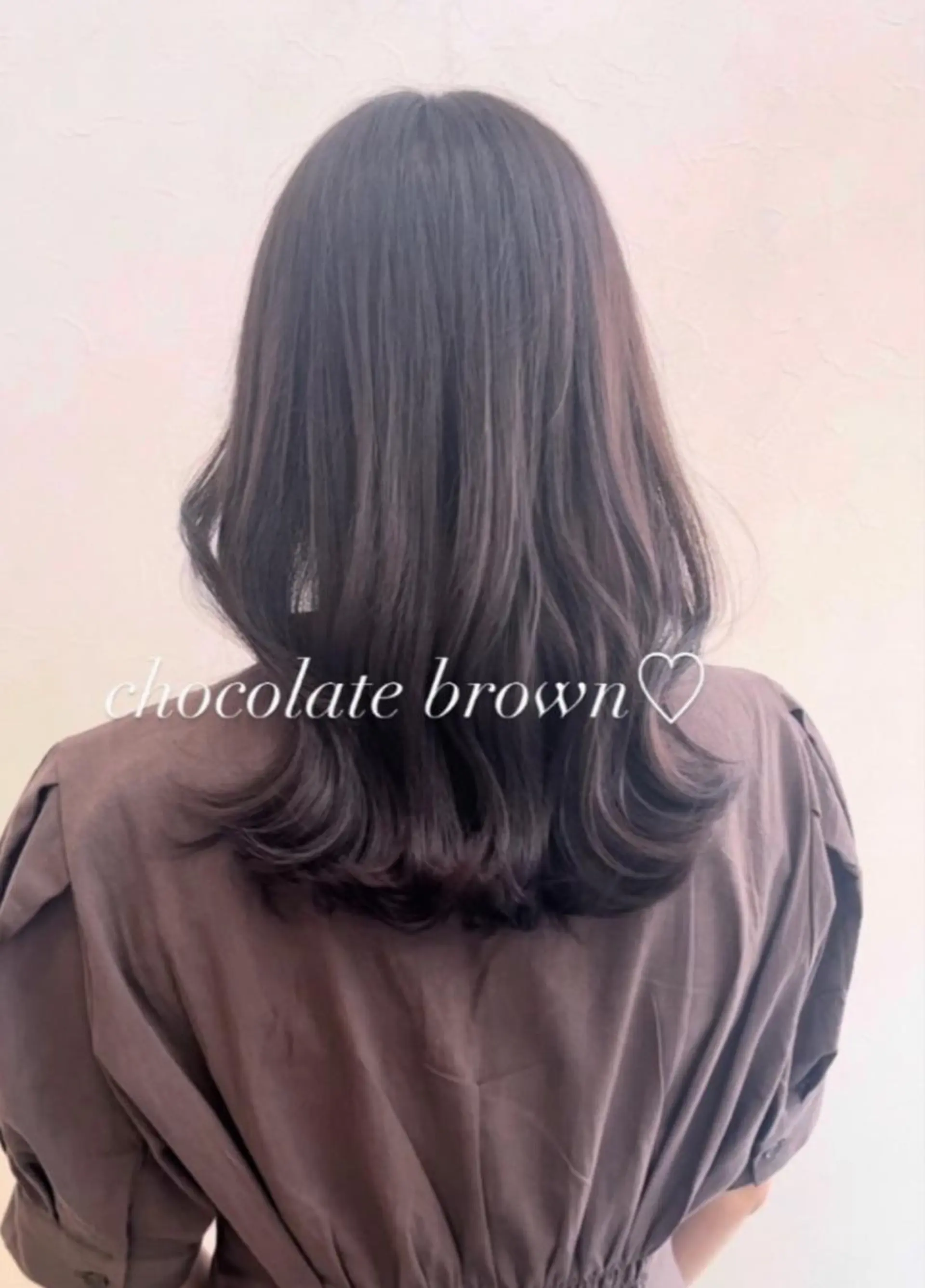 セミロング カラー nakahara madokaのヘアスタイル