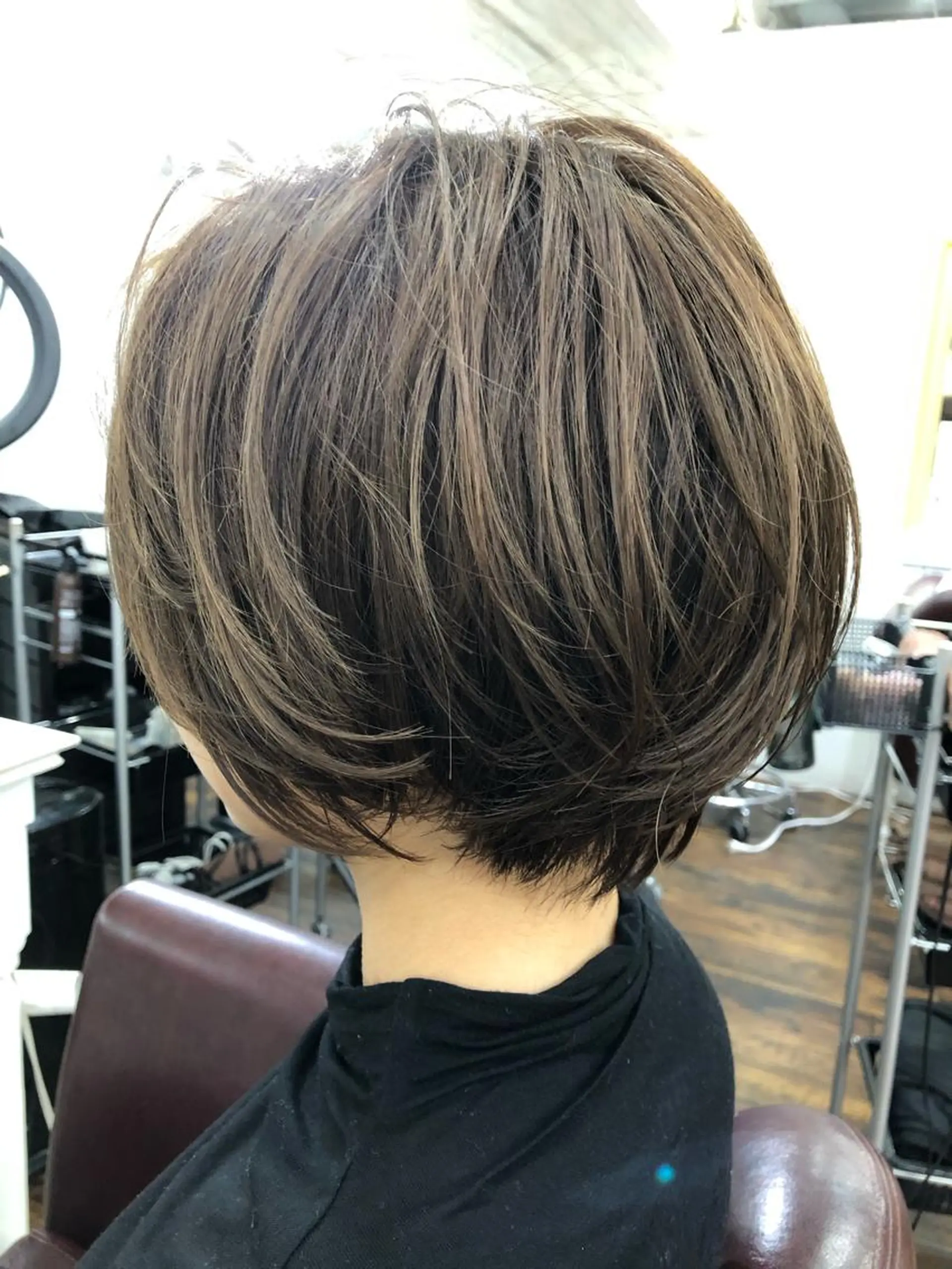 ショート ショートボブ ボブ ショートヘア レイヤー×髪質改善✨ 渋谷/佐藤侑哉のヘアスタイル