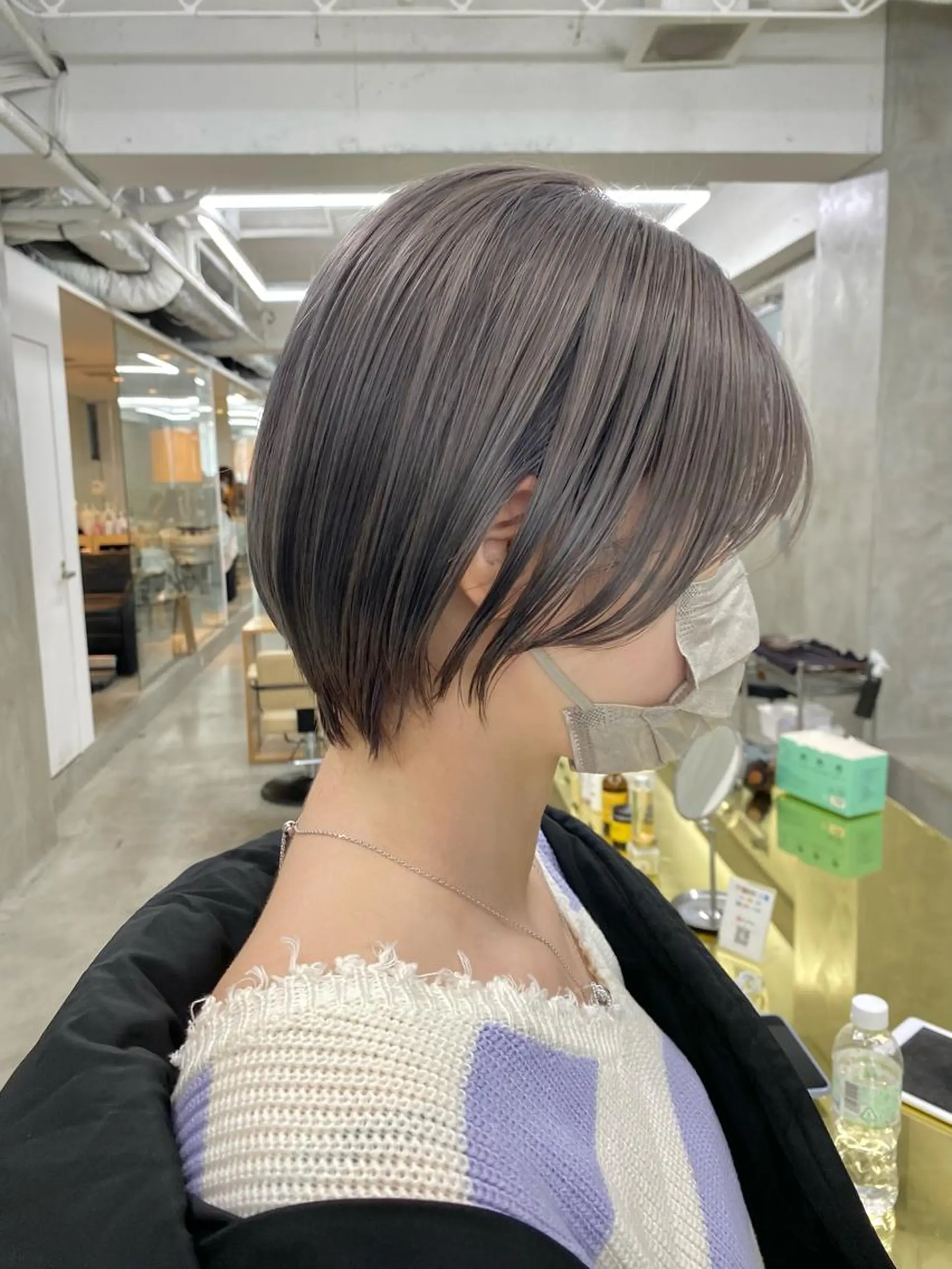 ショート カラー 無料カットモデル募集 🌱ひょうがのヘアスタイル