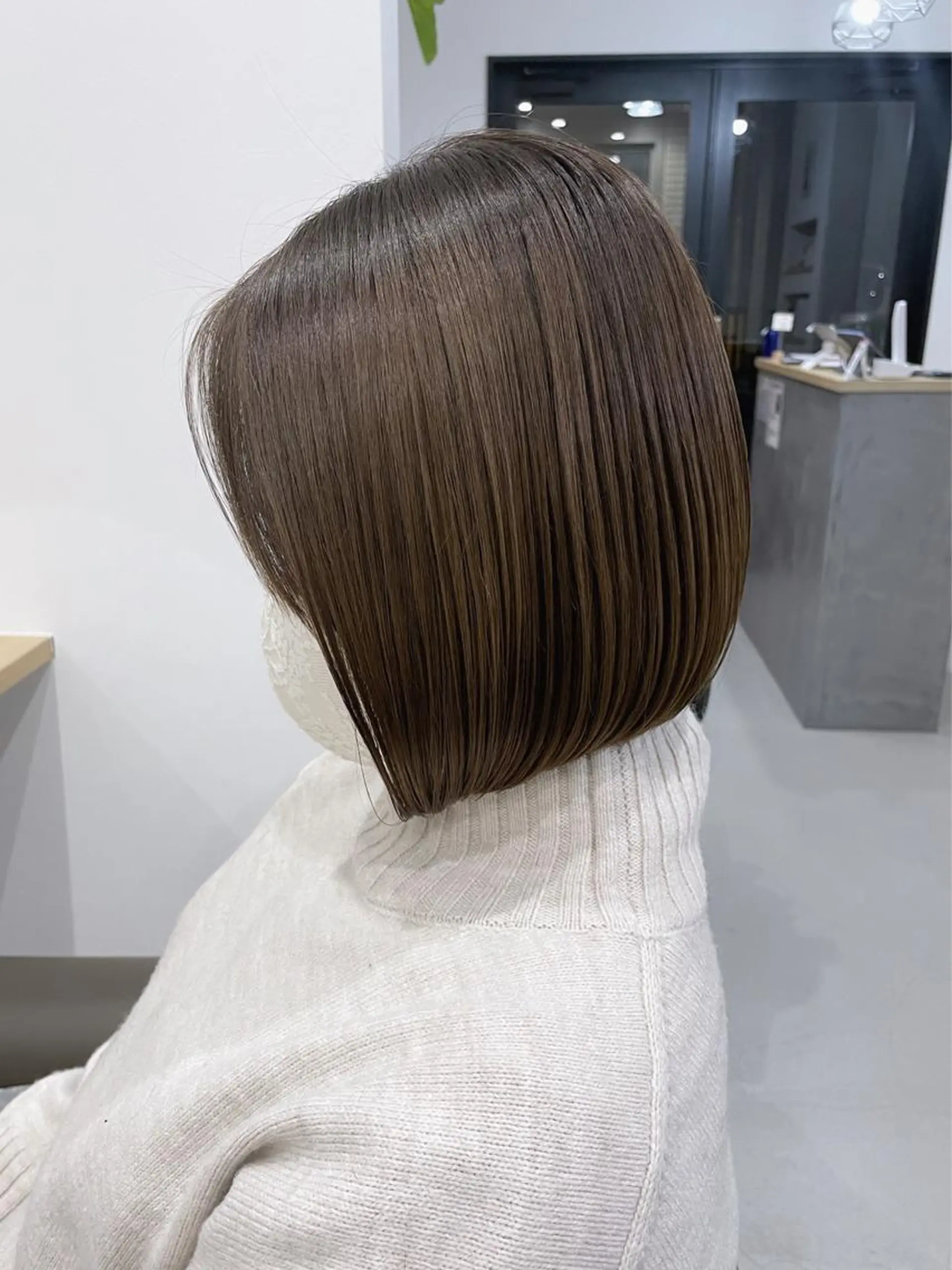 ショート 前下がりボブ ボブ 衣笠 雅俊のヘアスタイル