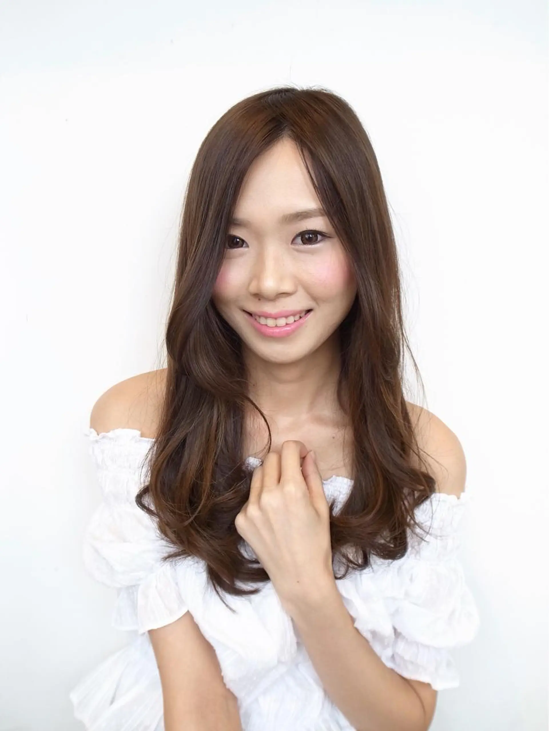 ロング ヘアアレンジ リ コのヘアスタイル