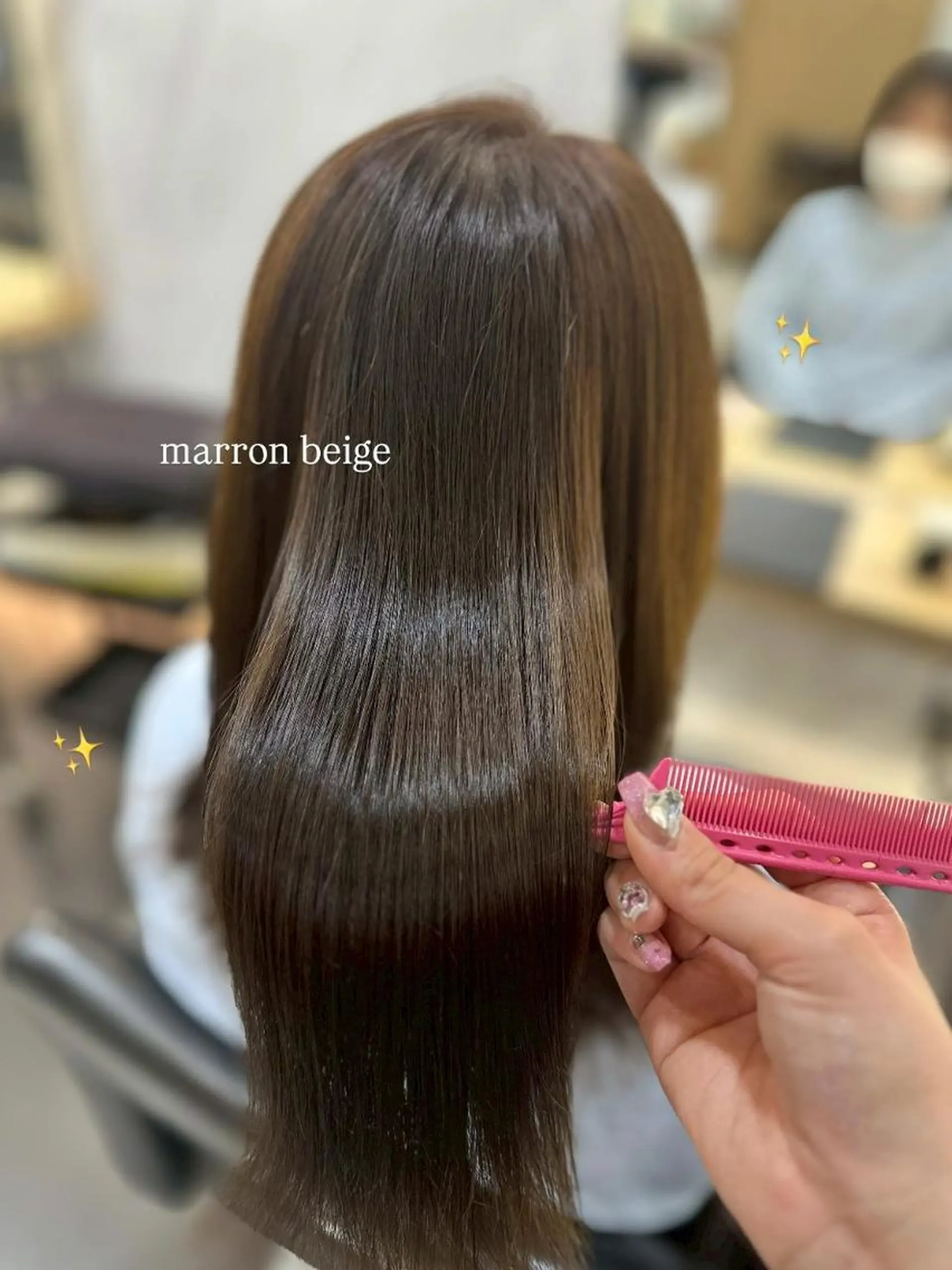 セミロング カラー L.E.M 仙台のヘアスタイル