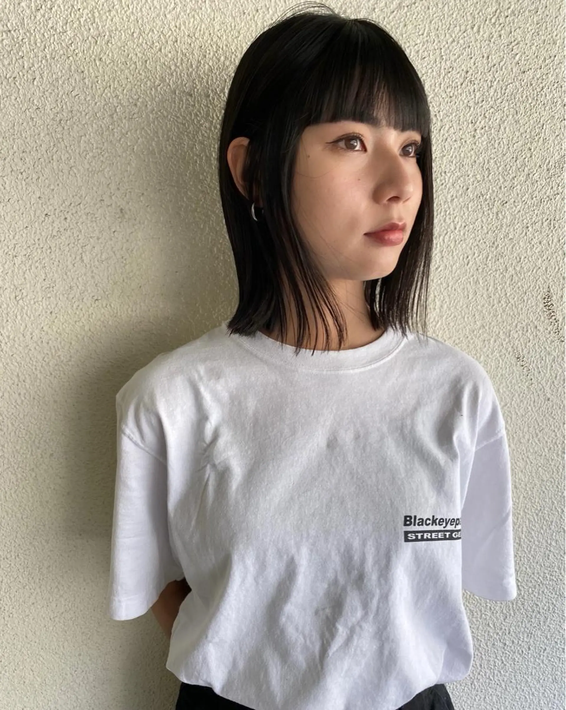 ミディアム カラー Pia ツボイ ケイタのヘアスタイル