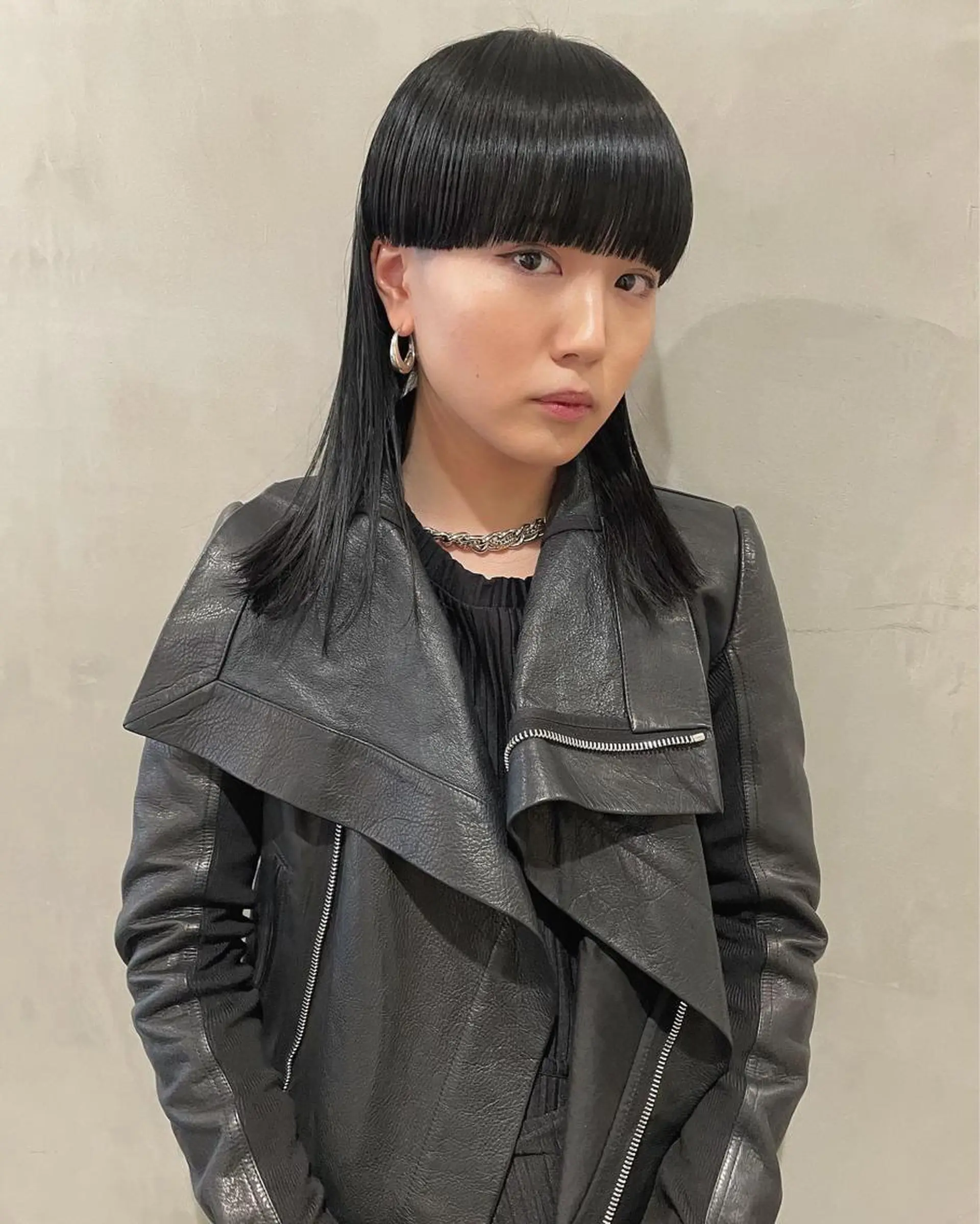 ミディアム カラー カット ヘアカラー トリートメント 優作 〜圧倒的信頼〜のヘアスタイル