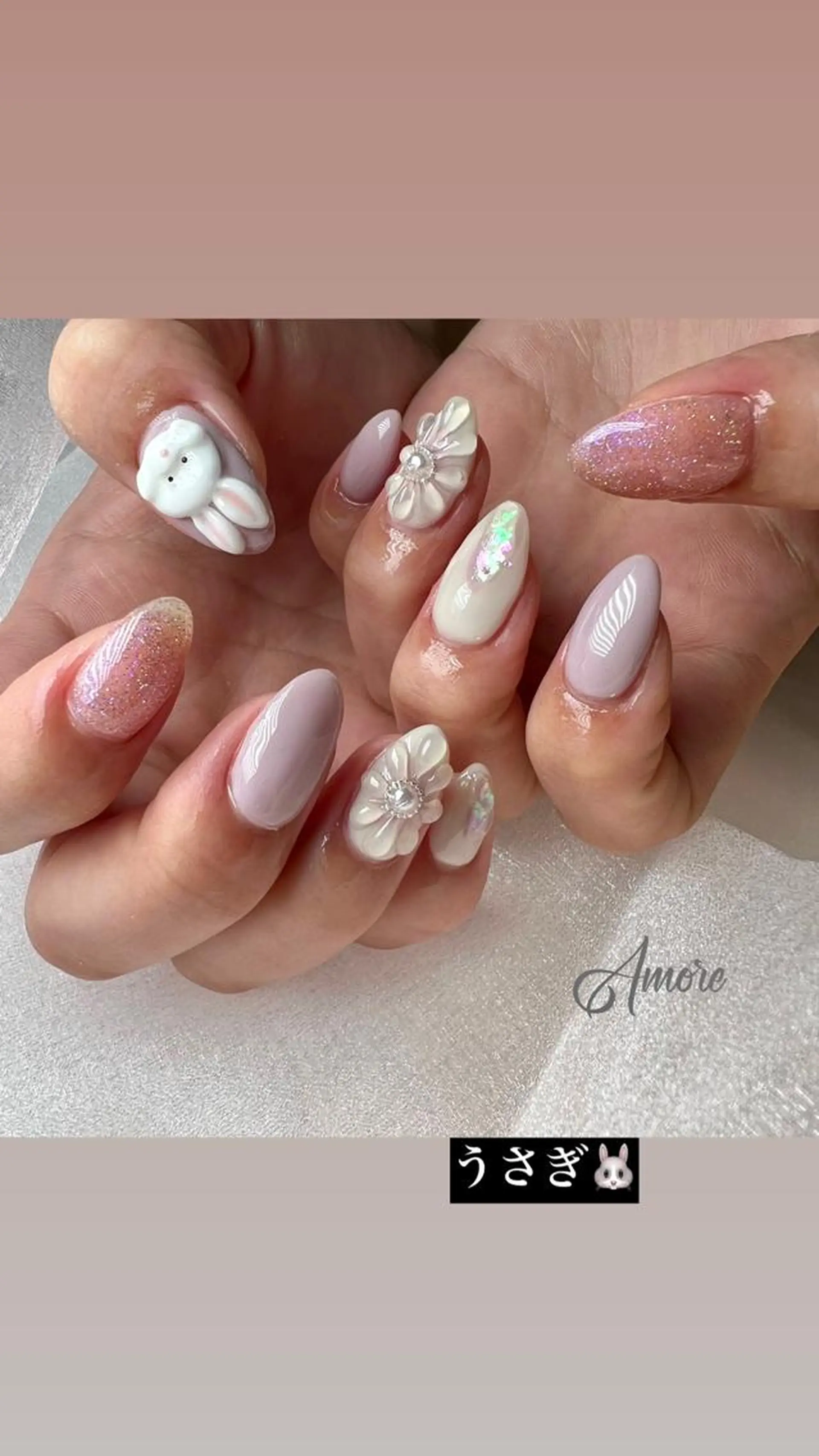 ネイル ジェルネイル 韓国ネイル ミラーネイル オフィスネイル パラジェル You kyehwaのネイルデザイン